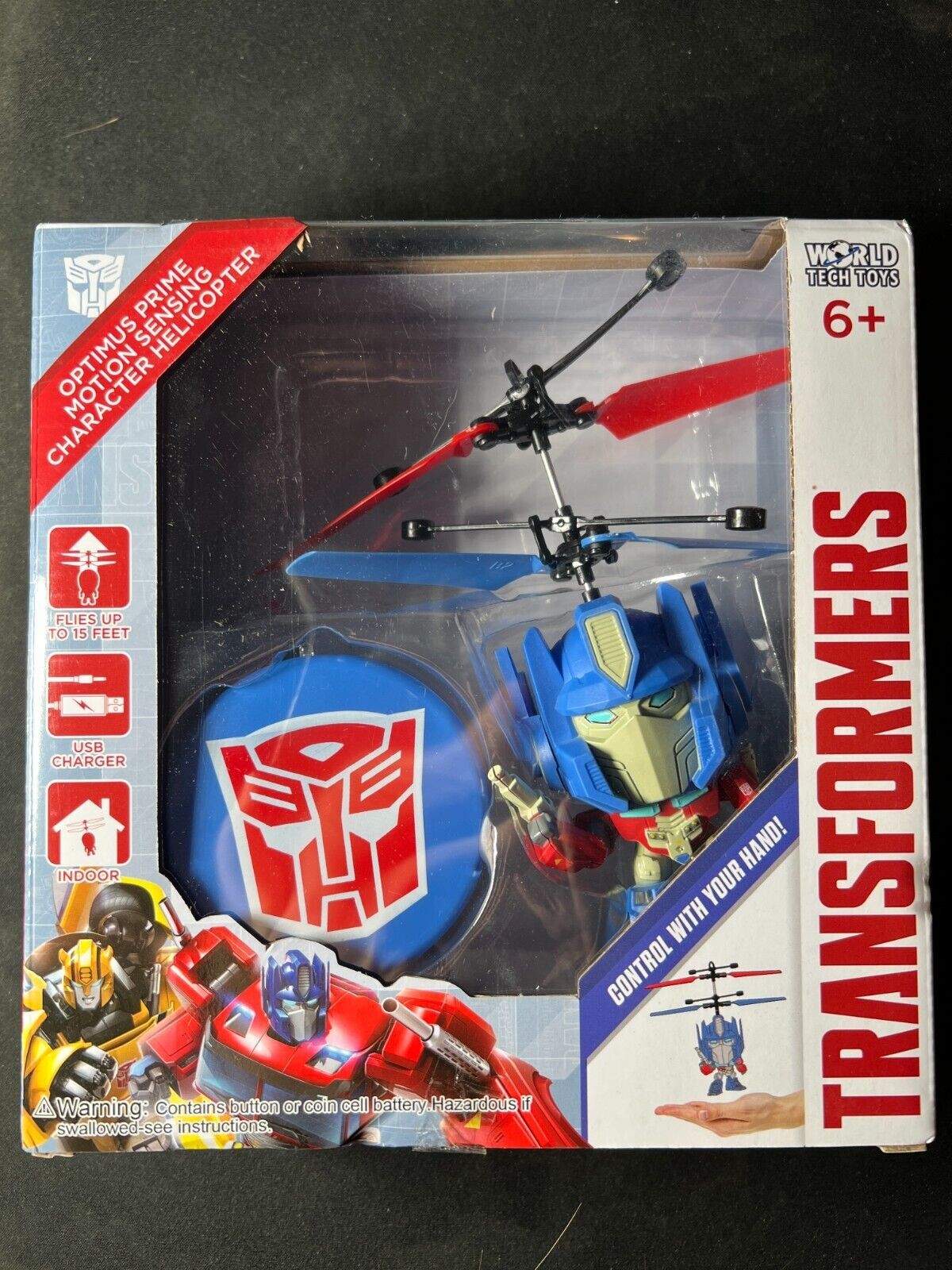World Tech Toys Optimus Prime Big Head  7.