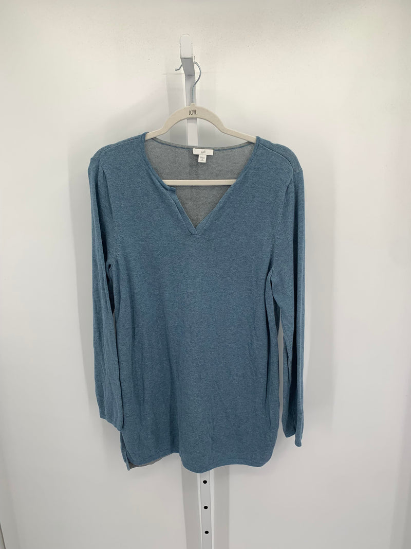 J-Jill Size Medium Petite Petite Long Slv Sweater