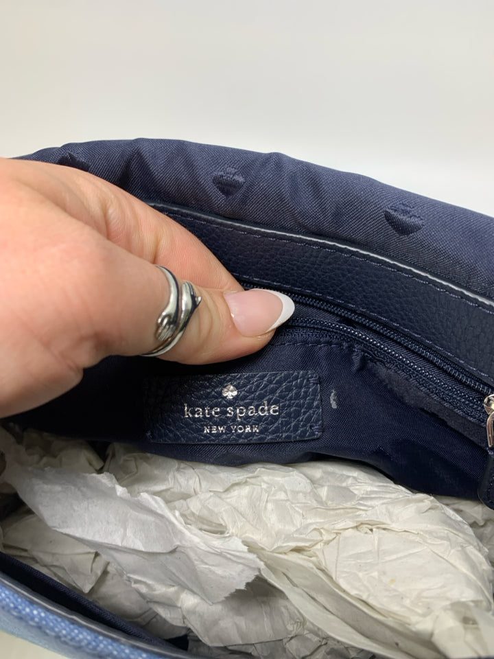 Kate Spade Denim Leila Medium Flap Shoulder Bag