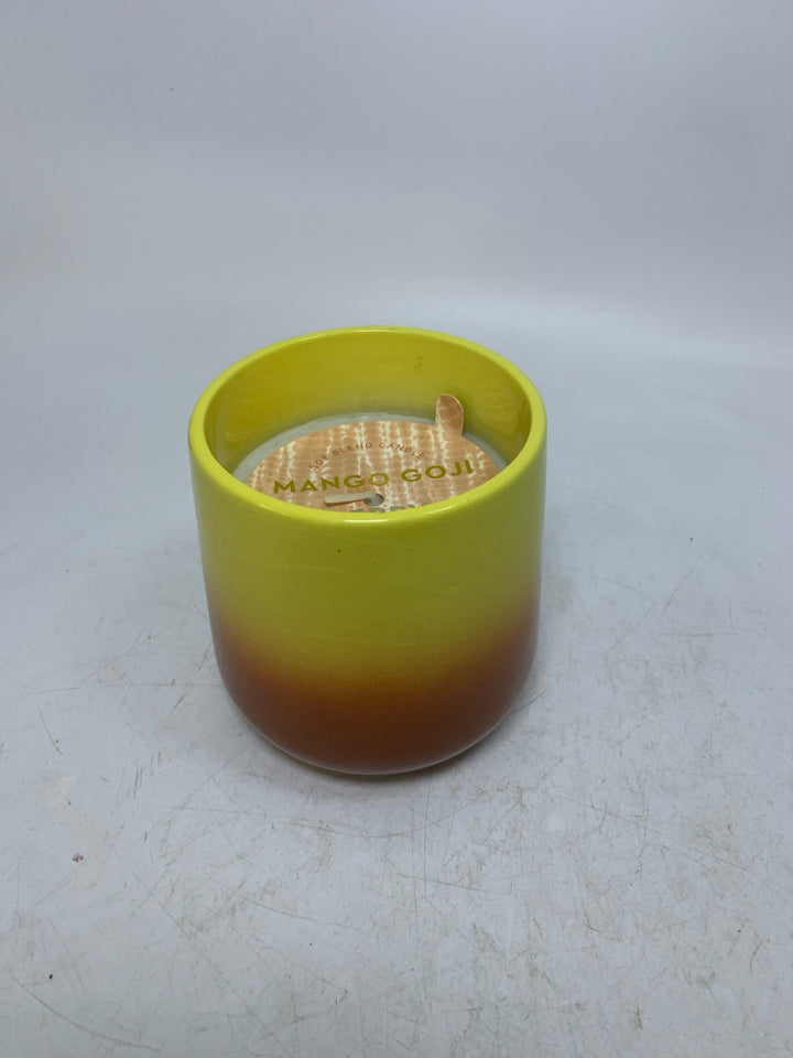 NEW MANGO GOJI BERRY CANDLE.