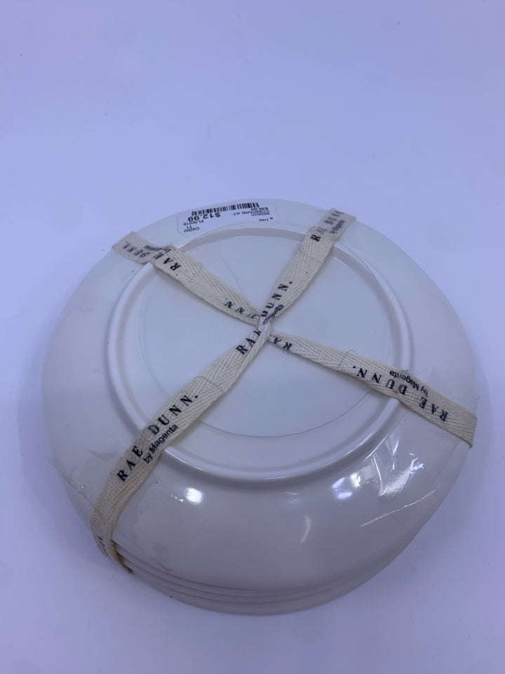 NIP BOO RAE DUNN APPETIZER PLATES.