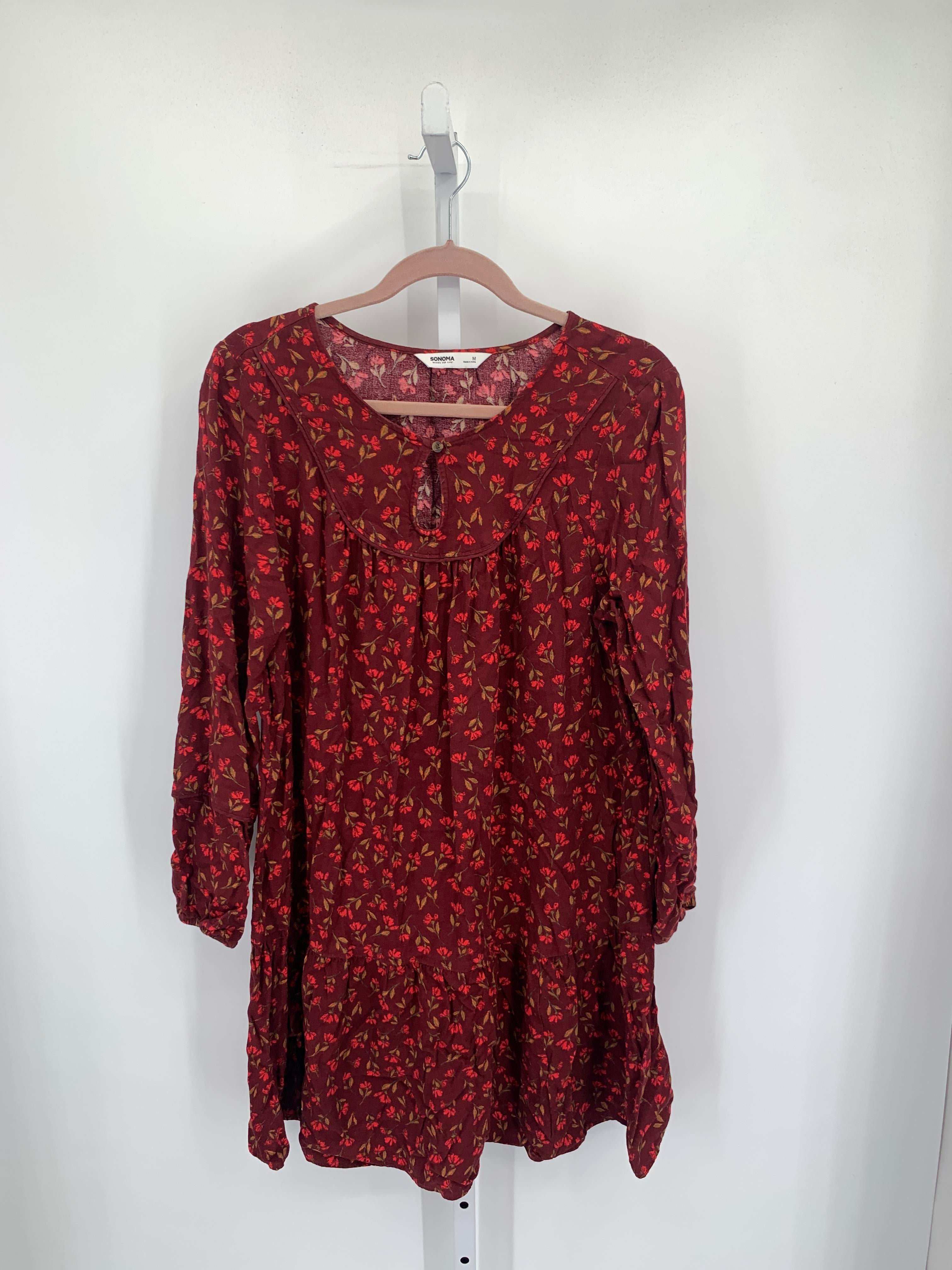 Sonoma Size Medium Misses Long Sleeve Dress