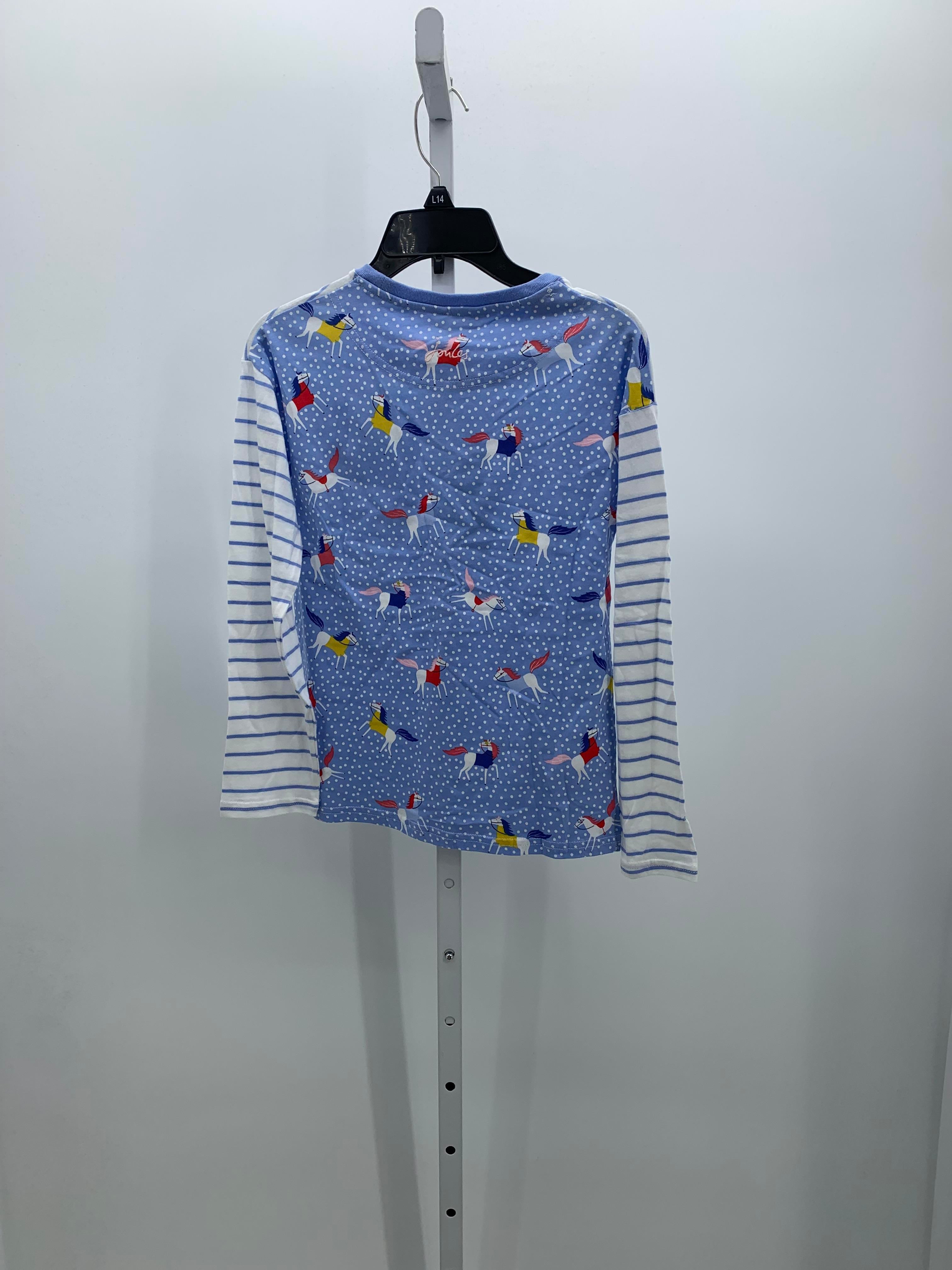 Joule Size 9-10 Girls Long Sleeve Shirt