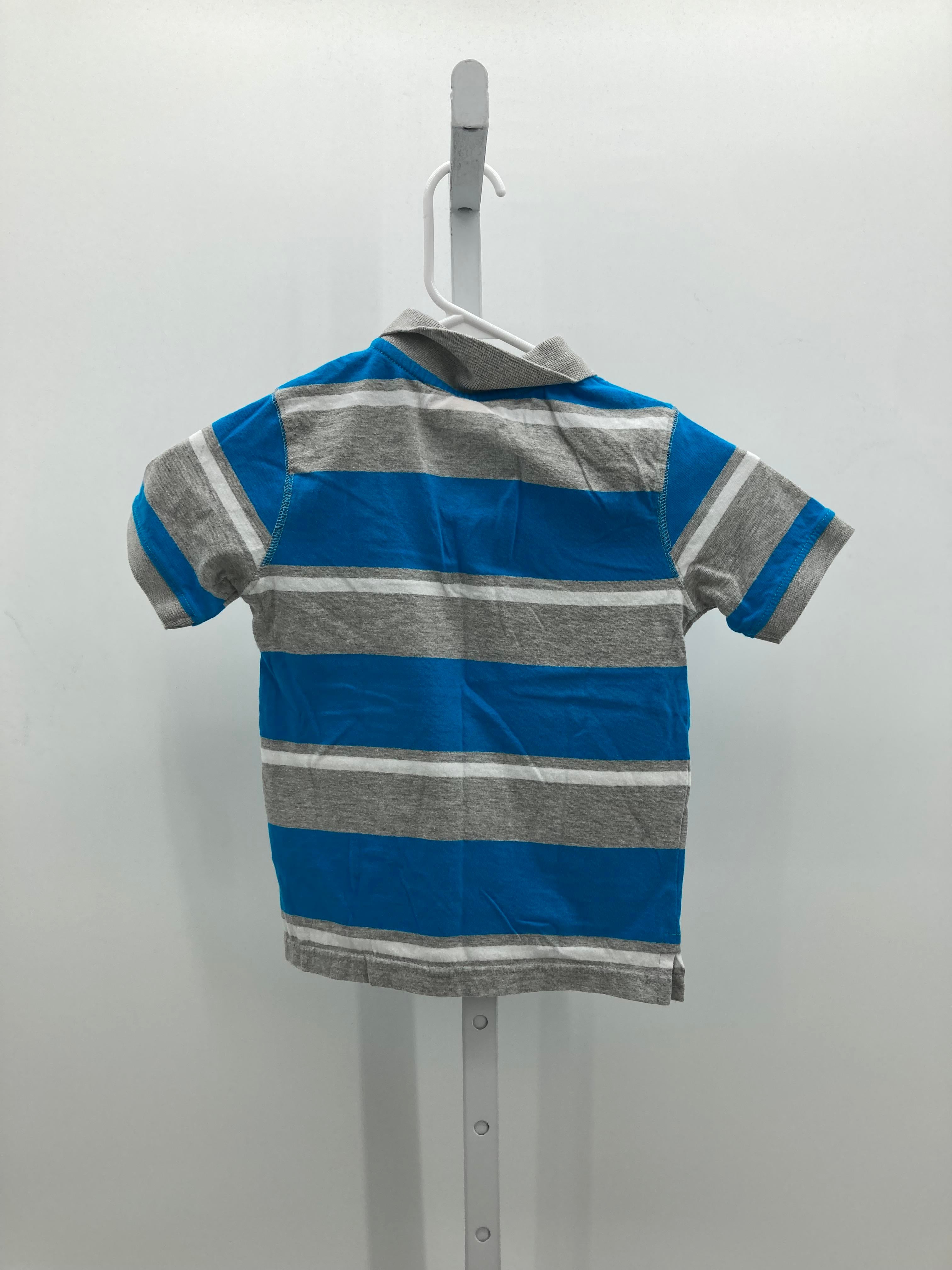 BLUE WHITE STRIPES POLO