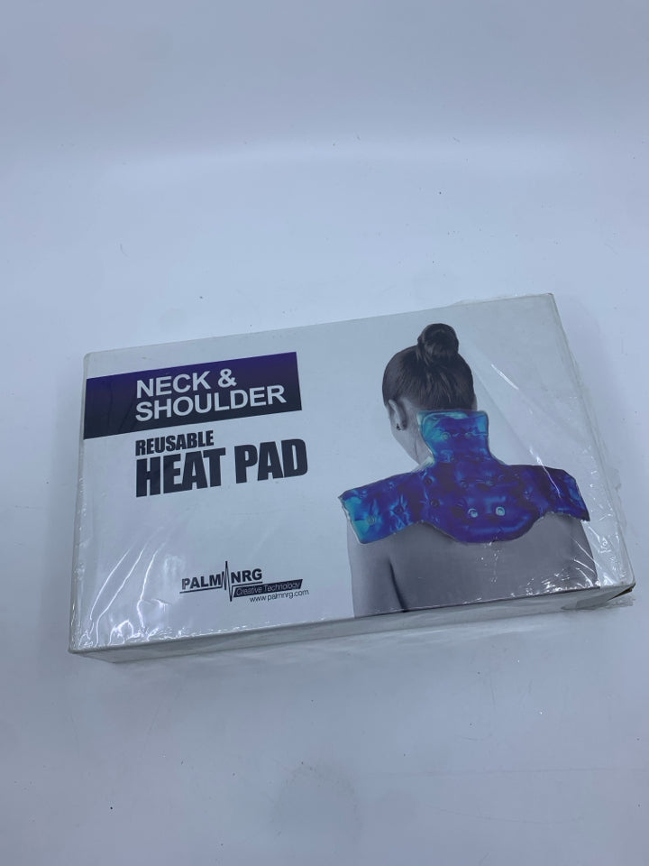 NIB REUSABLE HEAT PAD.