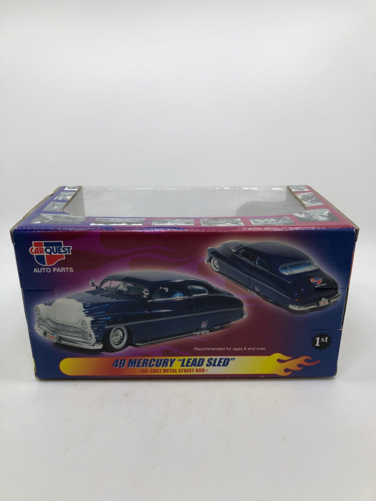 NIB 49 MERCURY LEAD SLED CAR MODEL- CAR QUEST