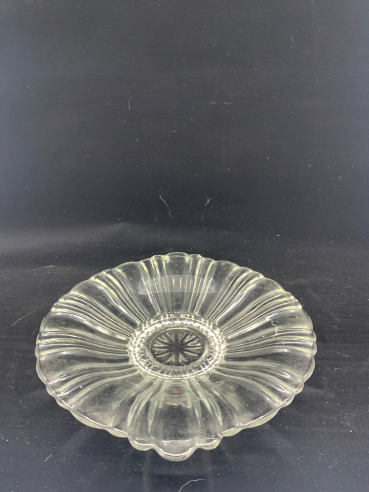 GLASS BOWL/ PLATE.