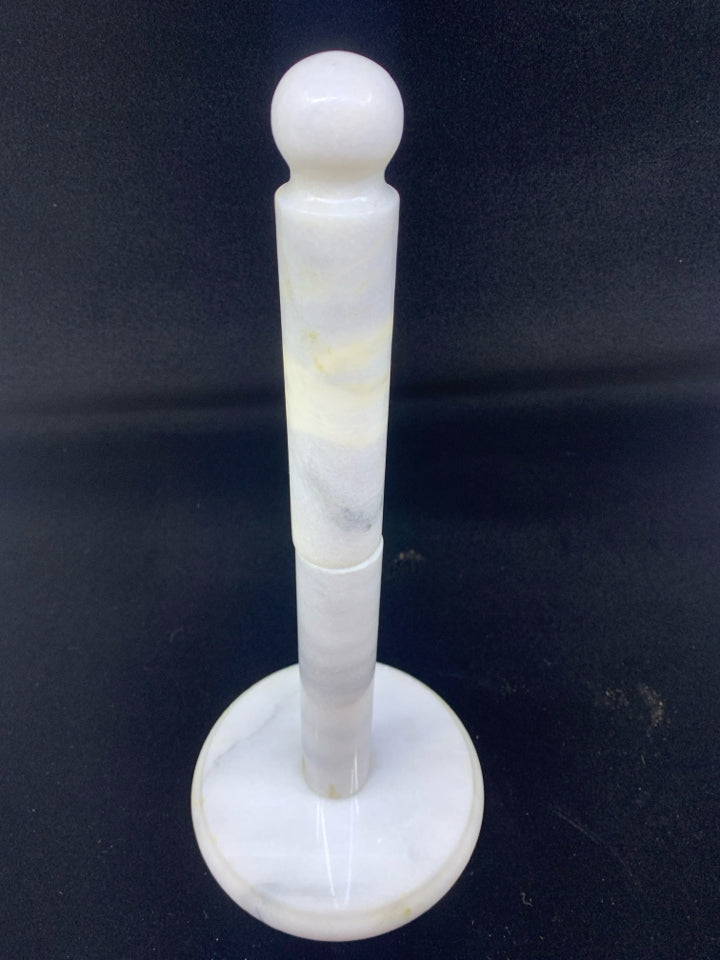 MARBLE PAPER TOWEL HOLDER.