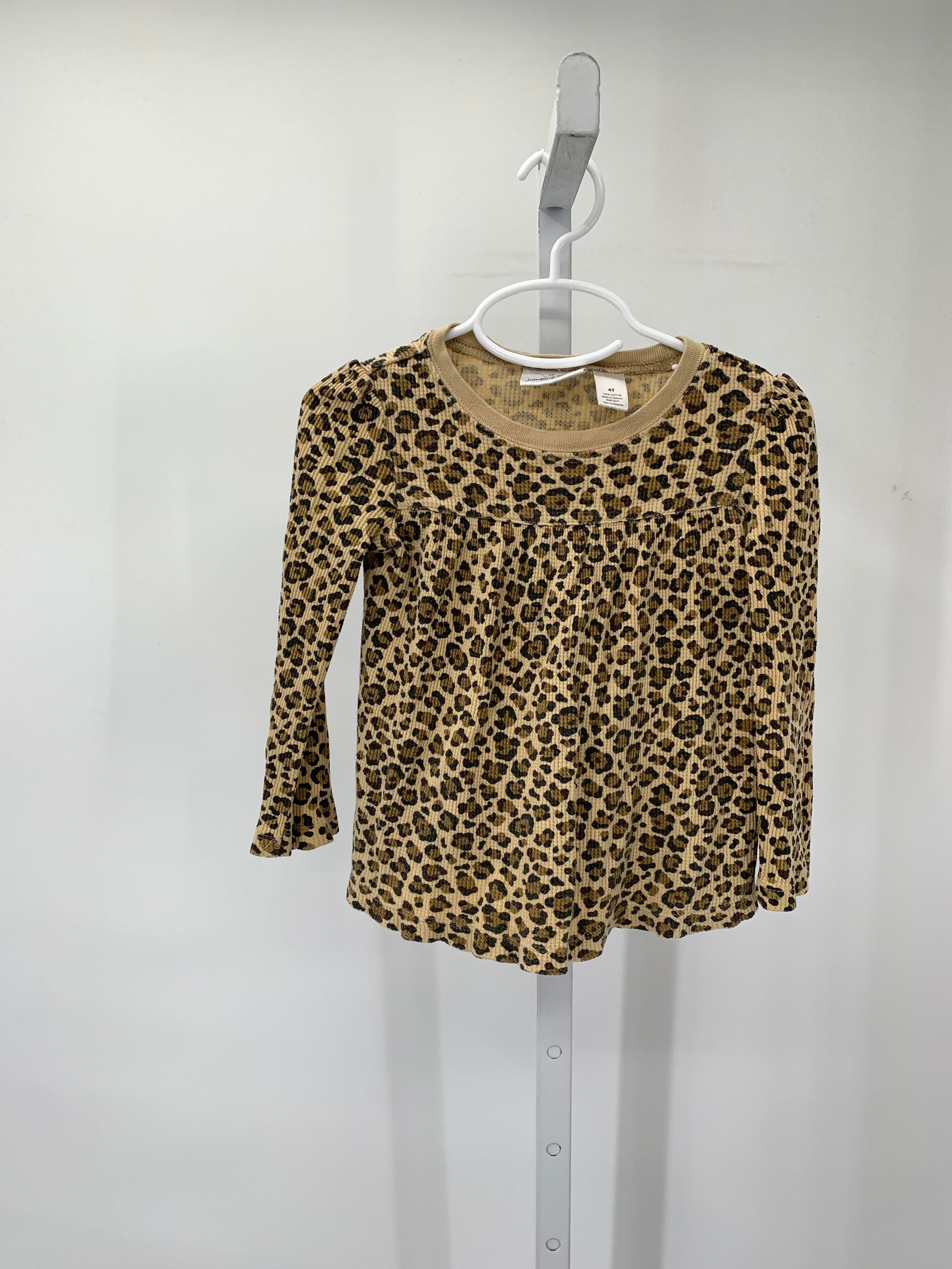 Jumping Beans Size 4T Girls Long Sleeve Shirt