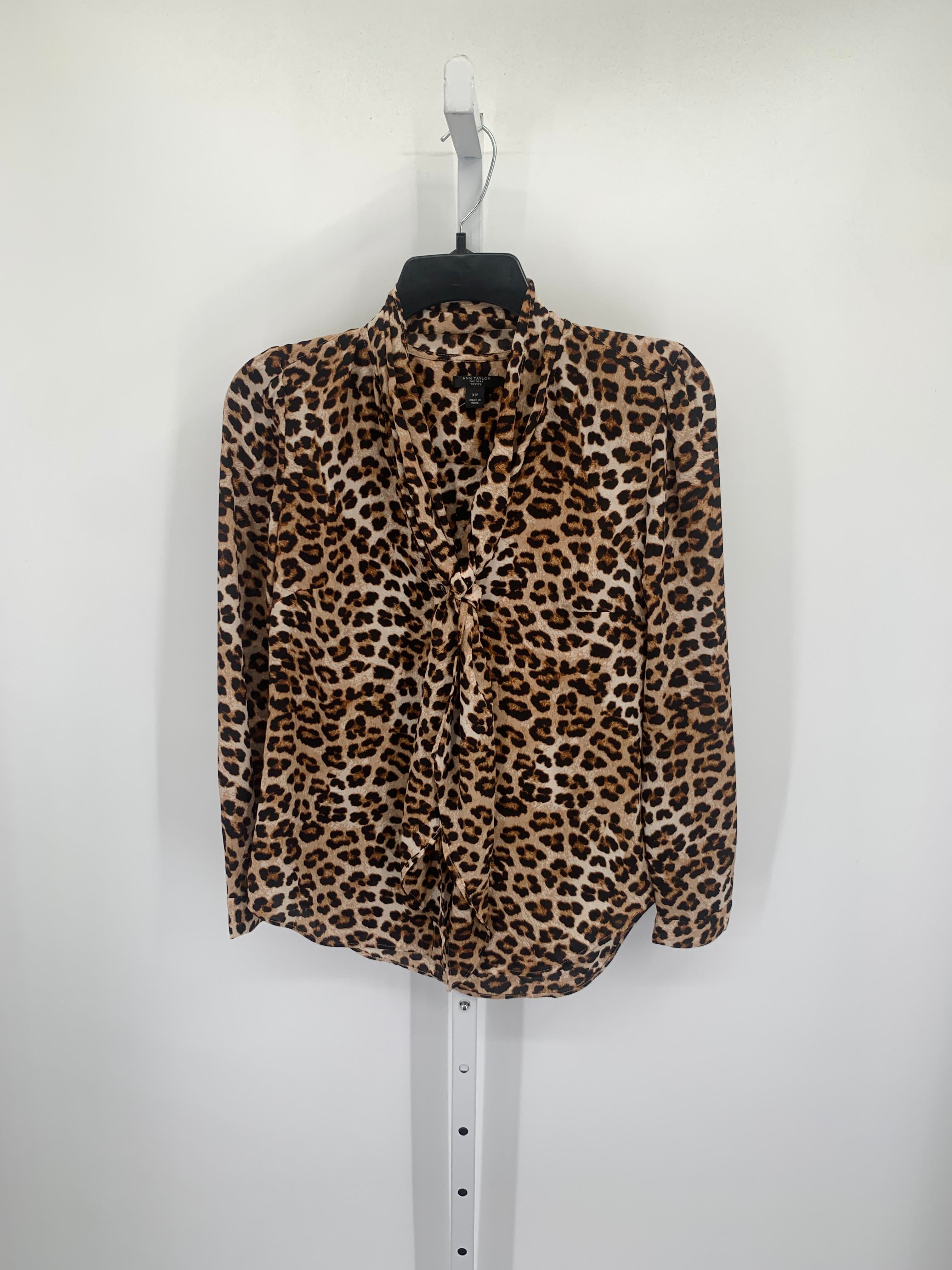 Ann Taylor Size X Small Petite Petite Long Sleeve Shirt