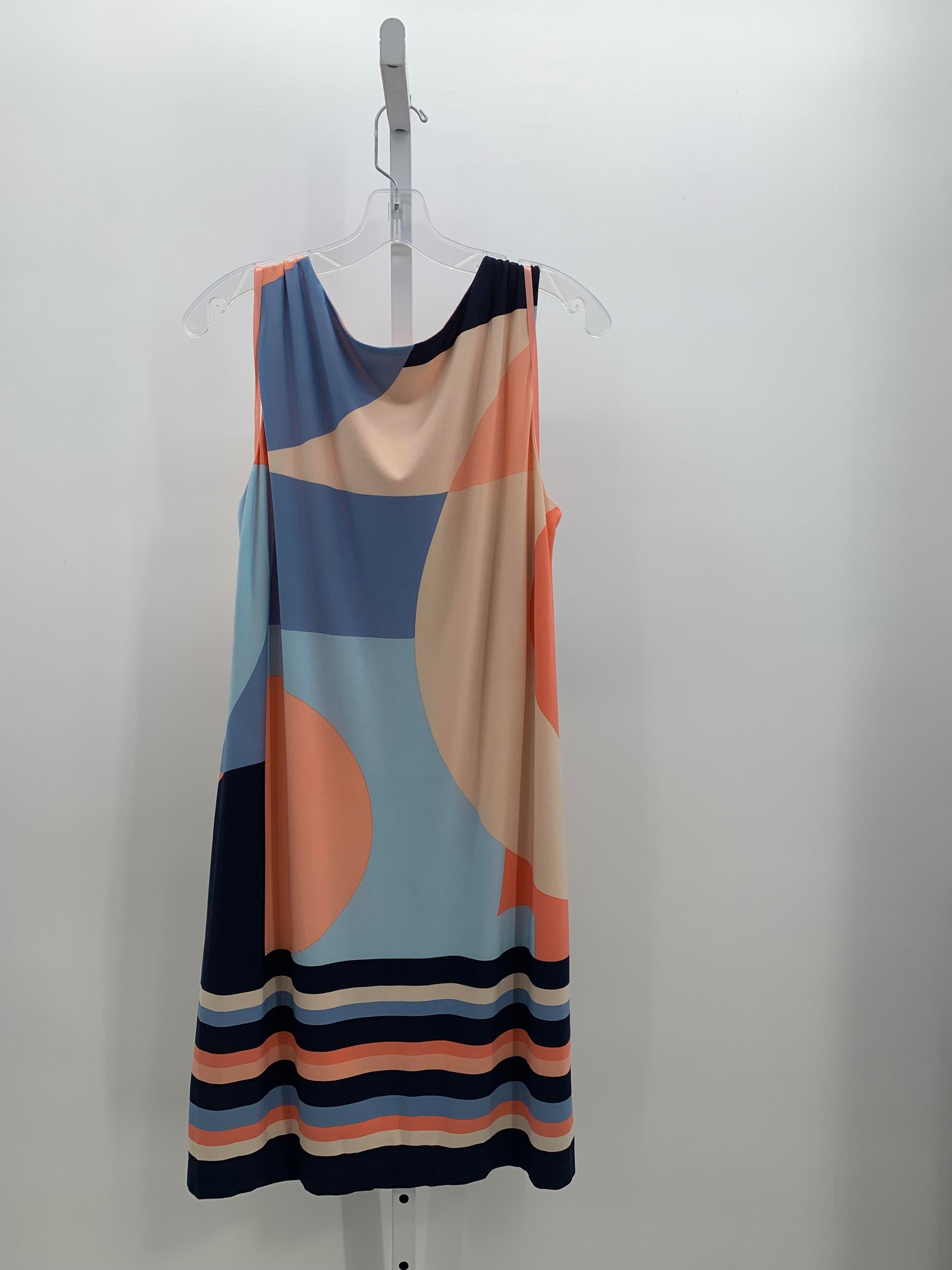 Sandra Darren Size 14 Misses Sleeveless Dress