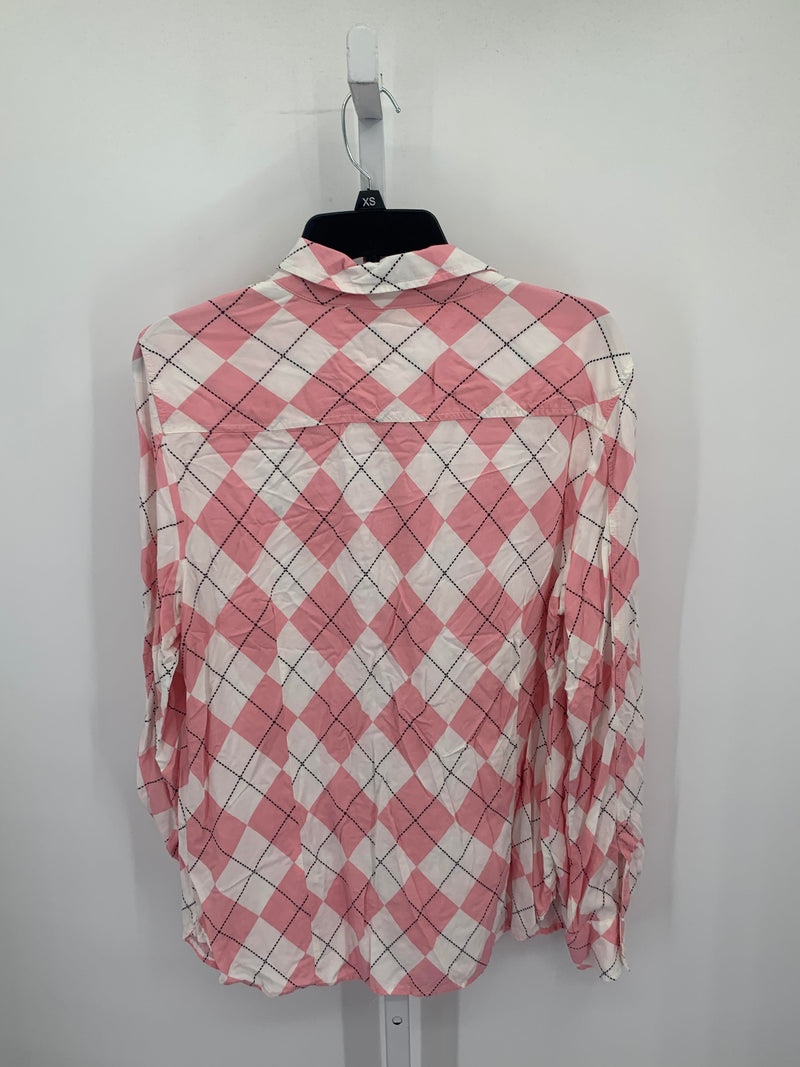 Tommy Hilfiger Size Large Misses Long Sleeve Shirt