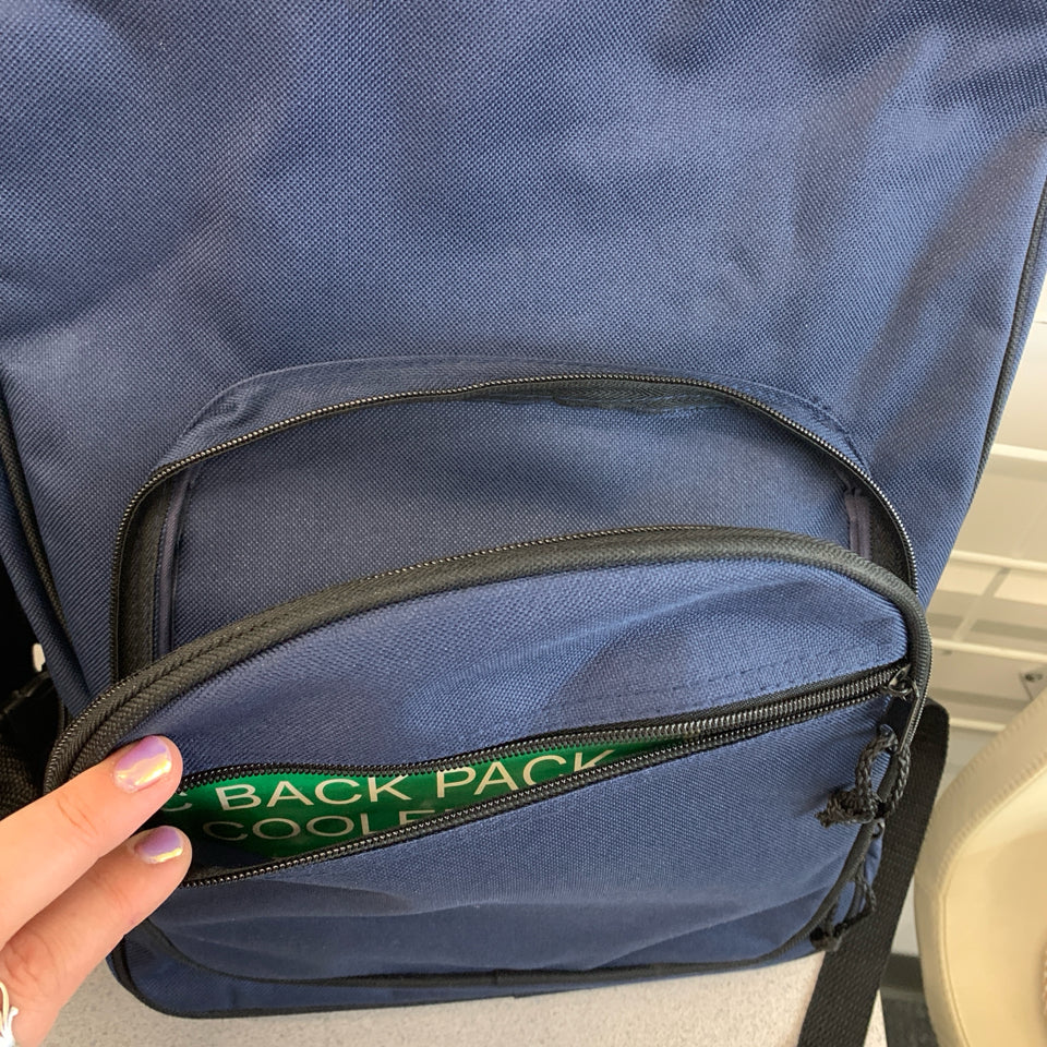 DELUXE PICNIC BACK PACK W/WINE COOLER.