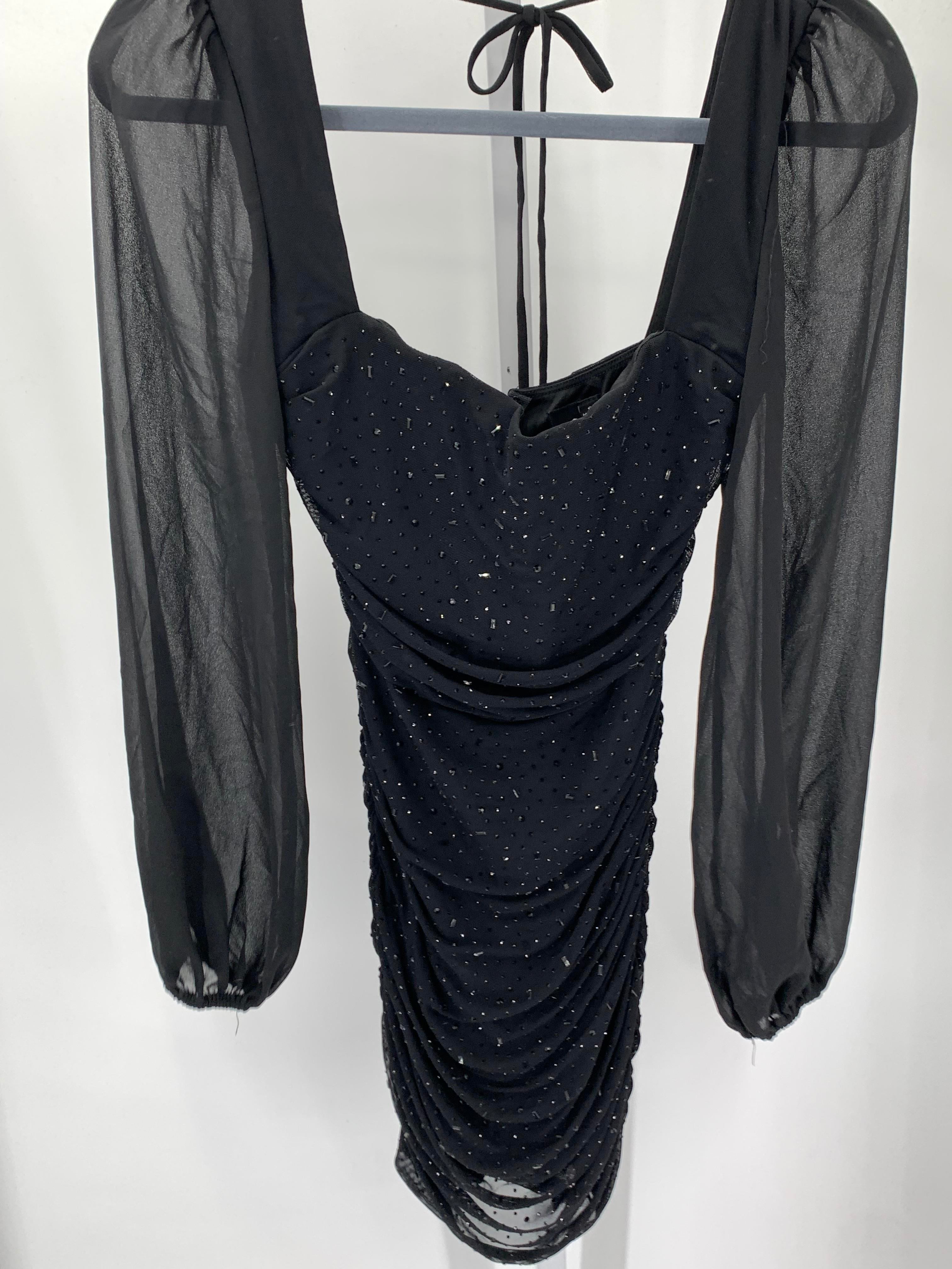 Size Small Juniors Long Sleeve Dress