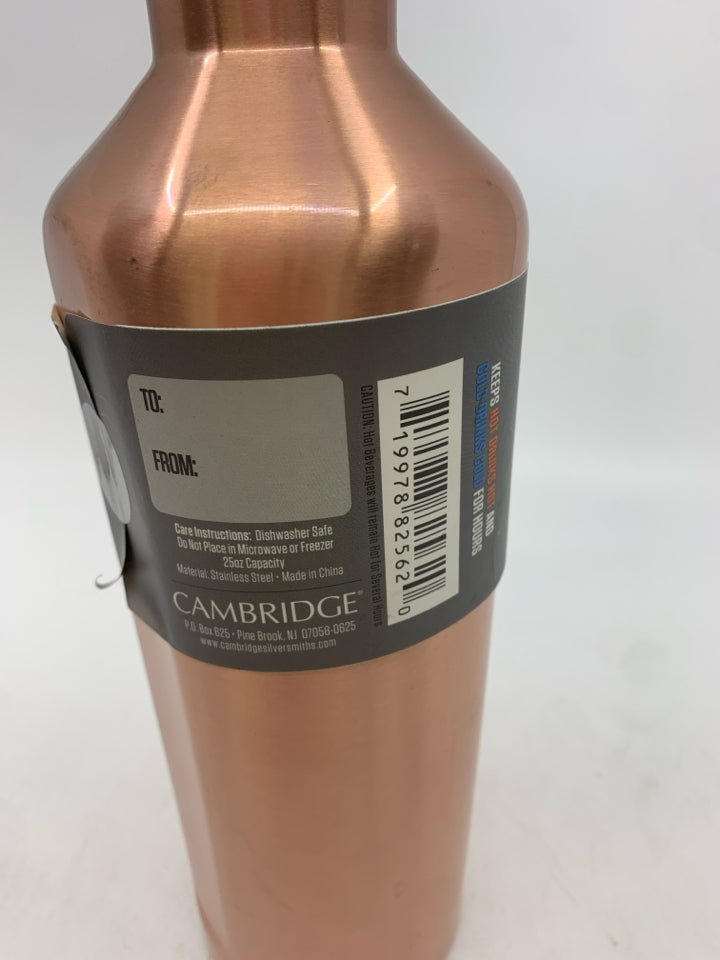 NIP TITANIUM COPPER WINE GROWLER.