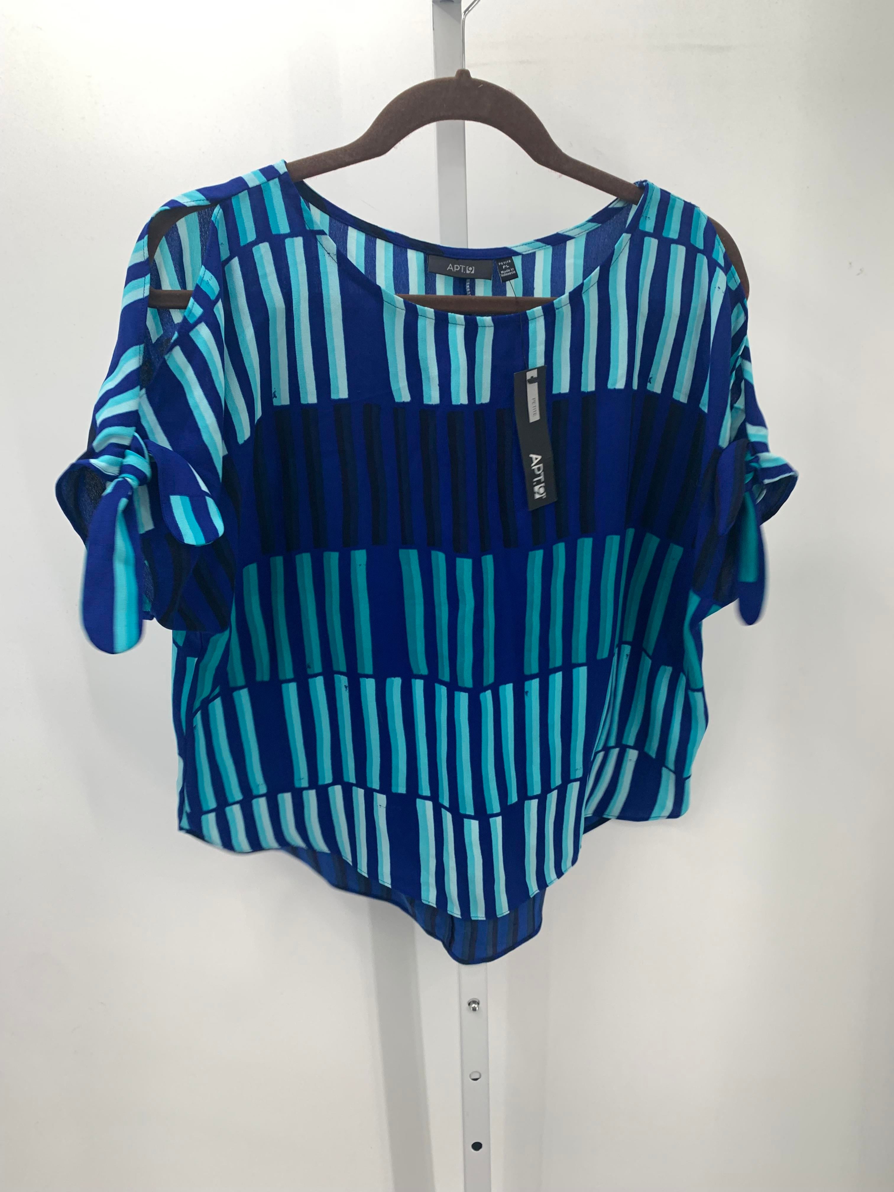 Apt. 9 Size Large Petite Petite Short Sleeve Shirt