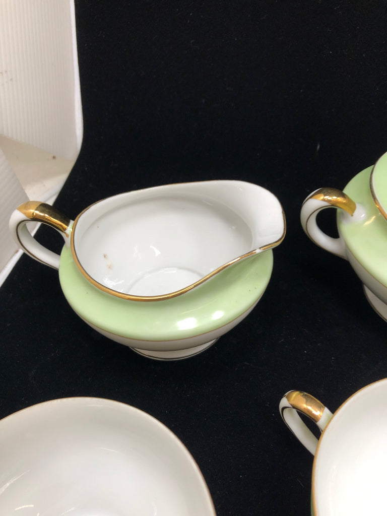 15PC VTG TEA SET SRV FOR 6.
