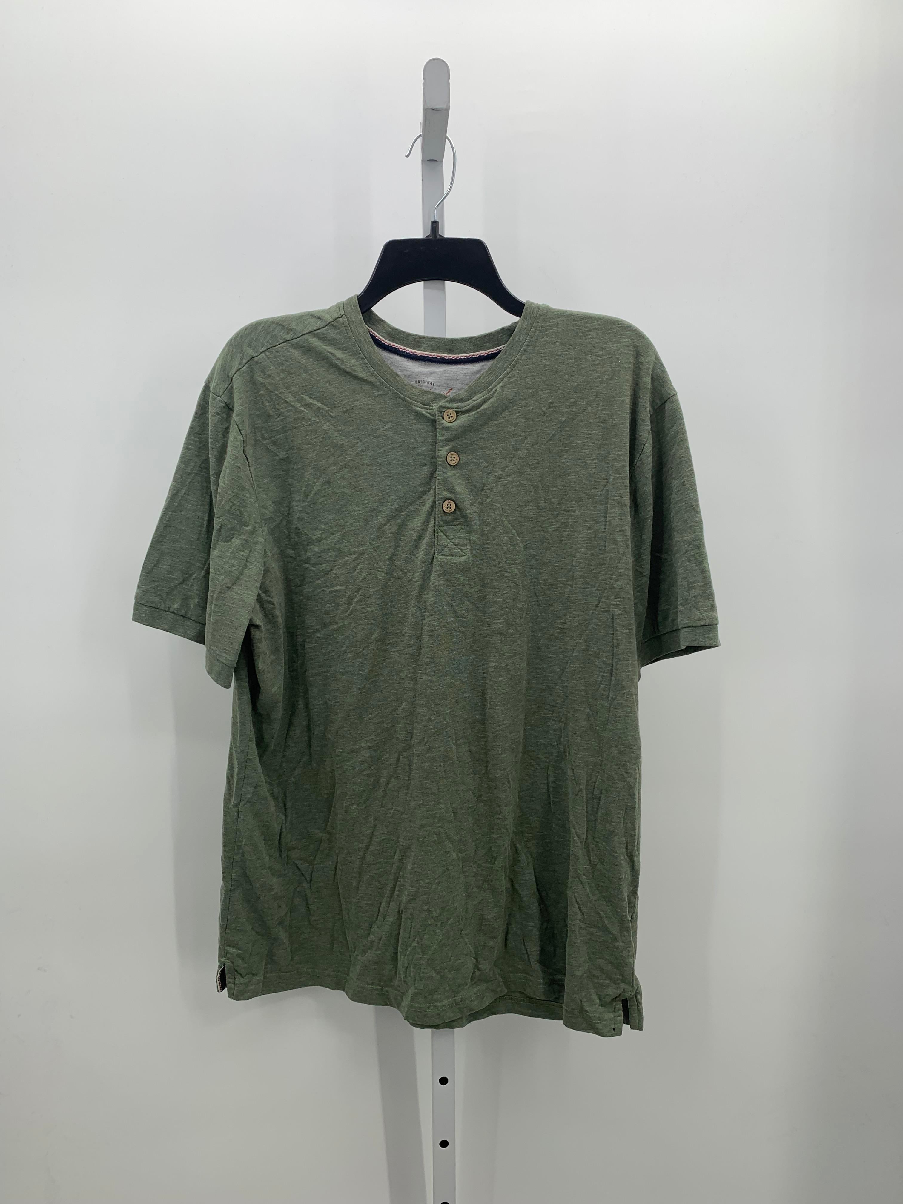 HENLEY KNIT TEE