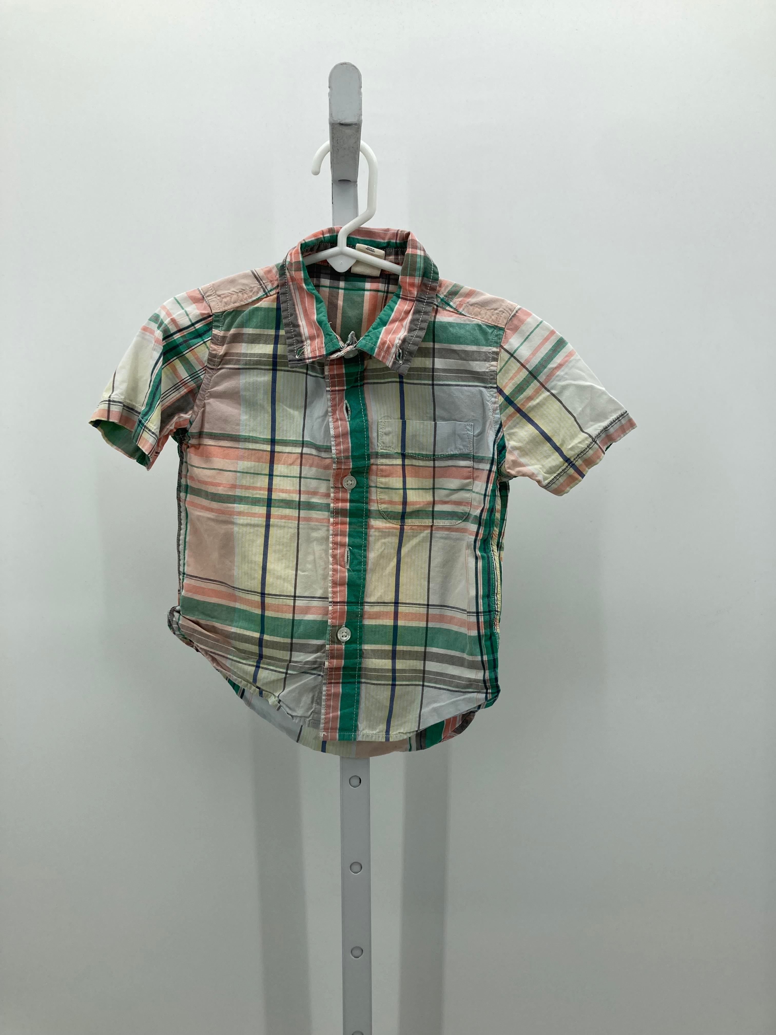 PLAID BTN DOWN