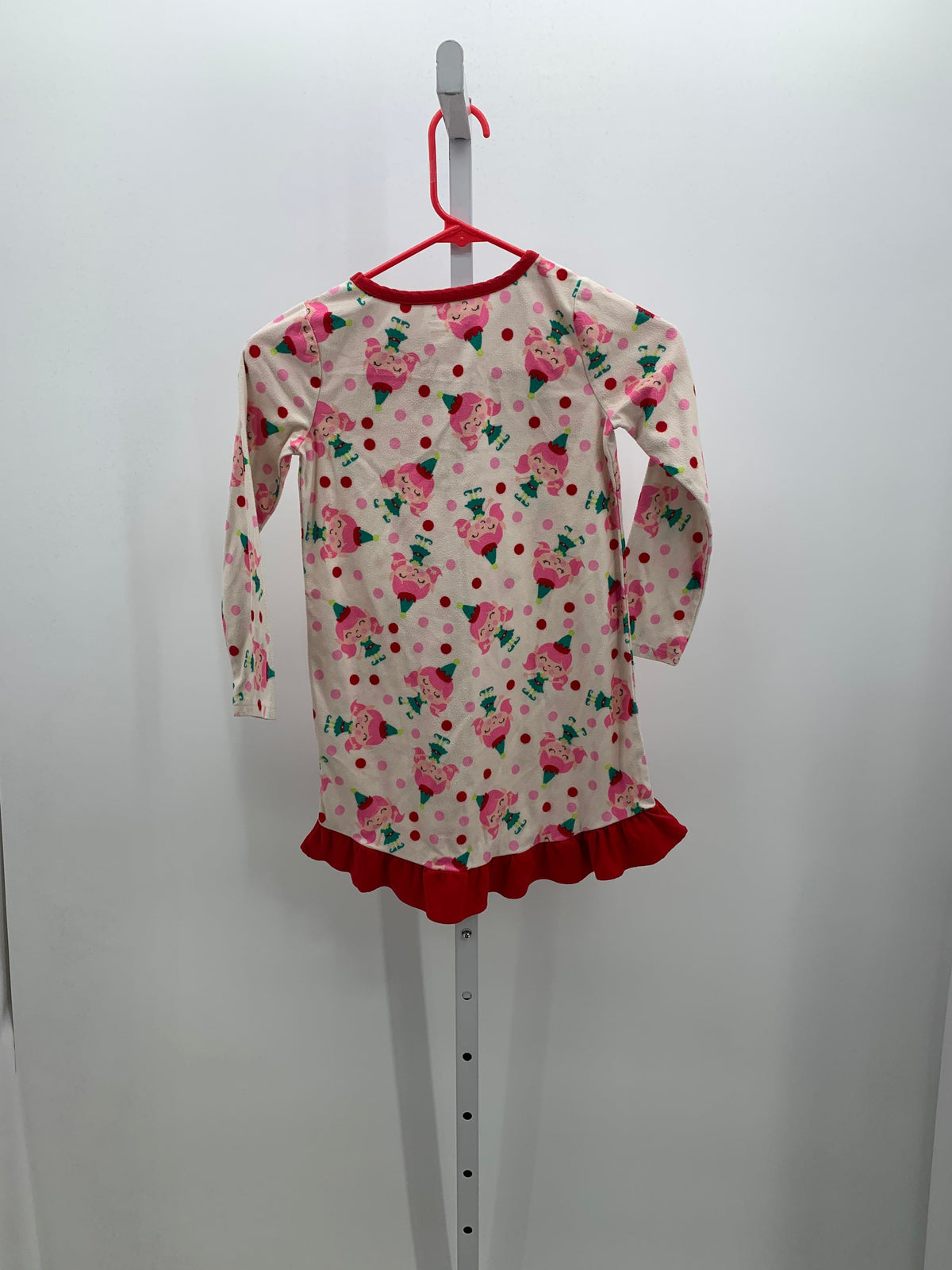 PINK DOTS ELVES NIGHTGOWN