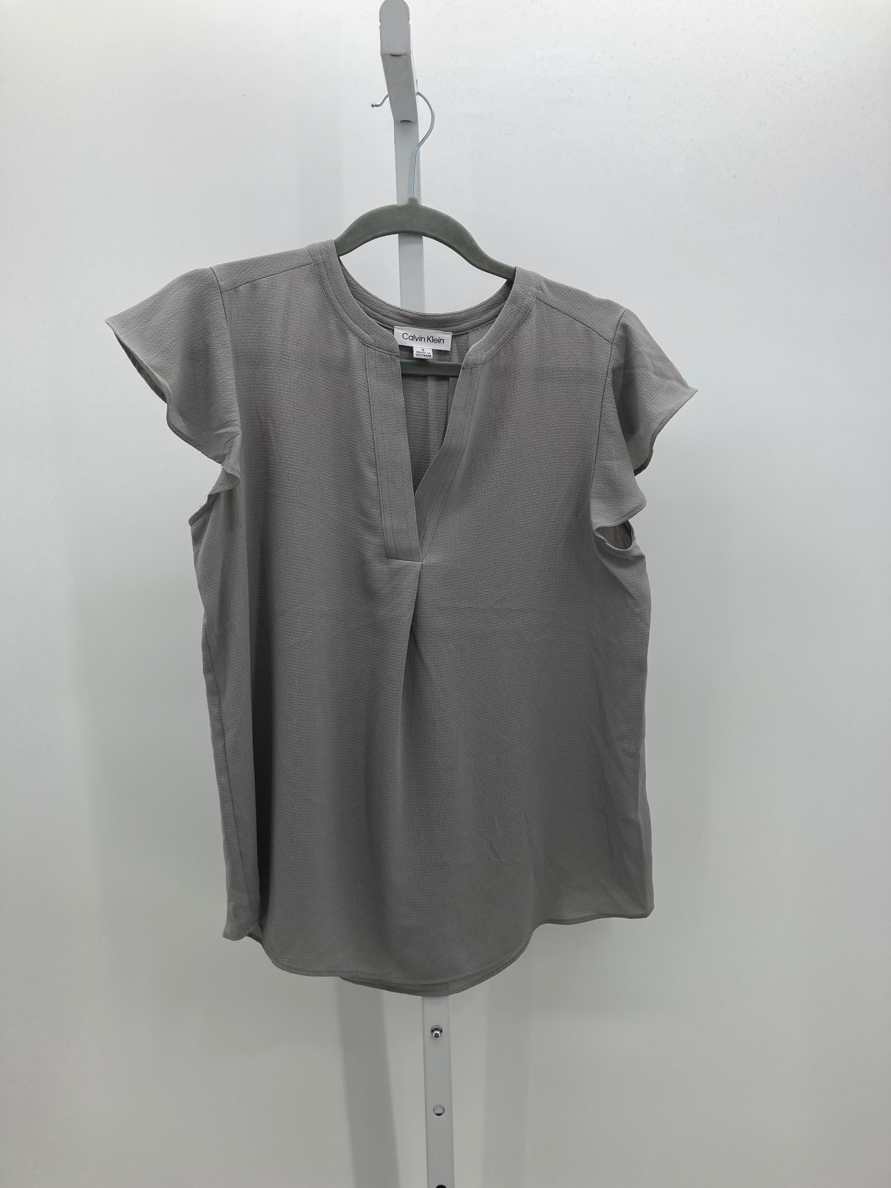 Calvin Klein Size Small Misses Short Sleeve Shirt