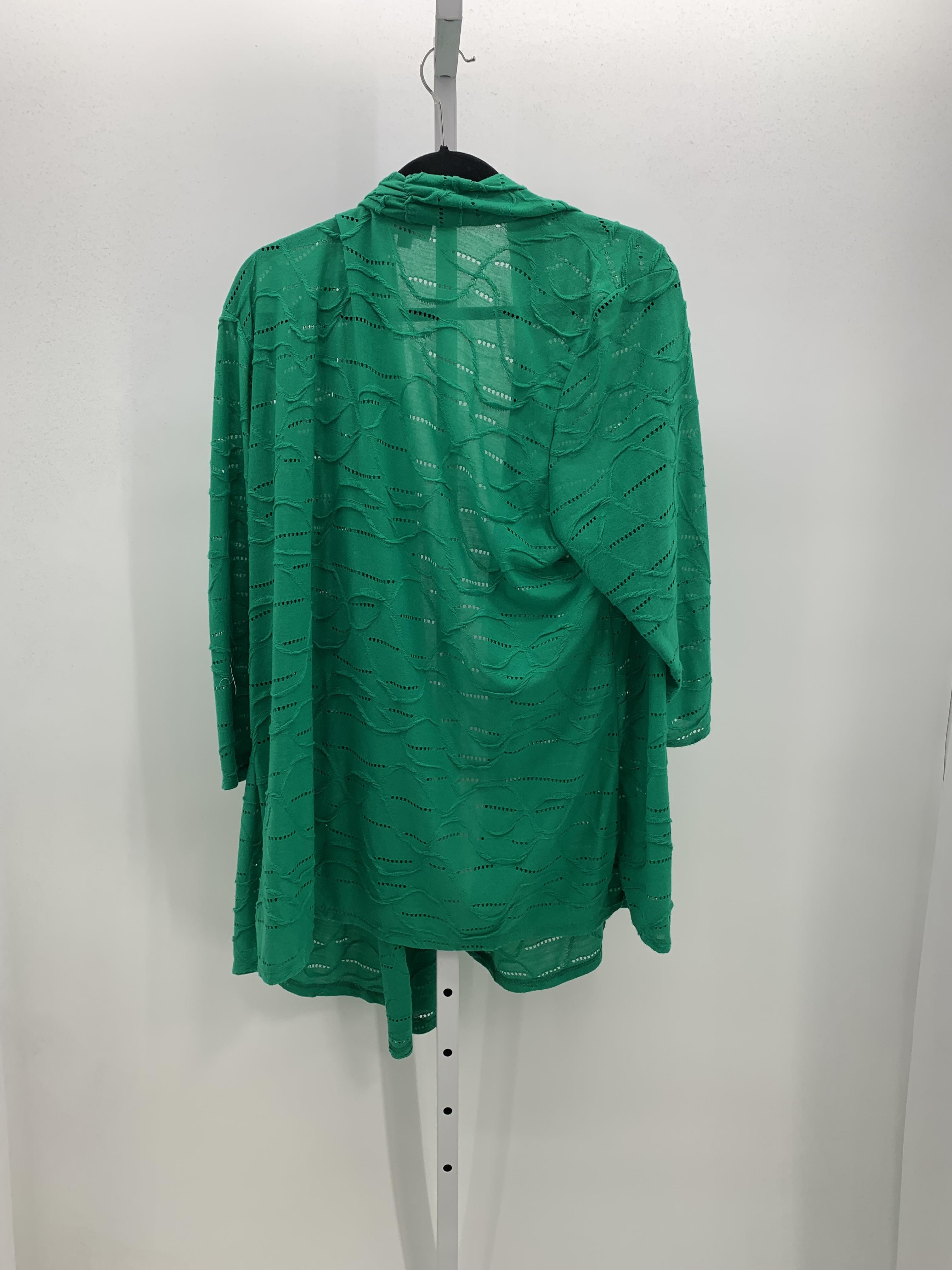 JM Collection Size 3X Womens Cardigan