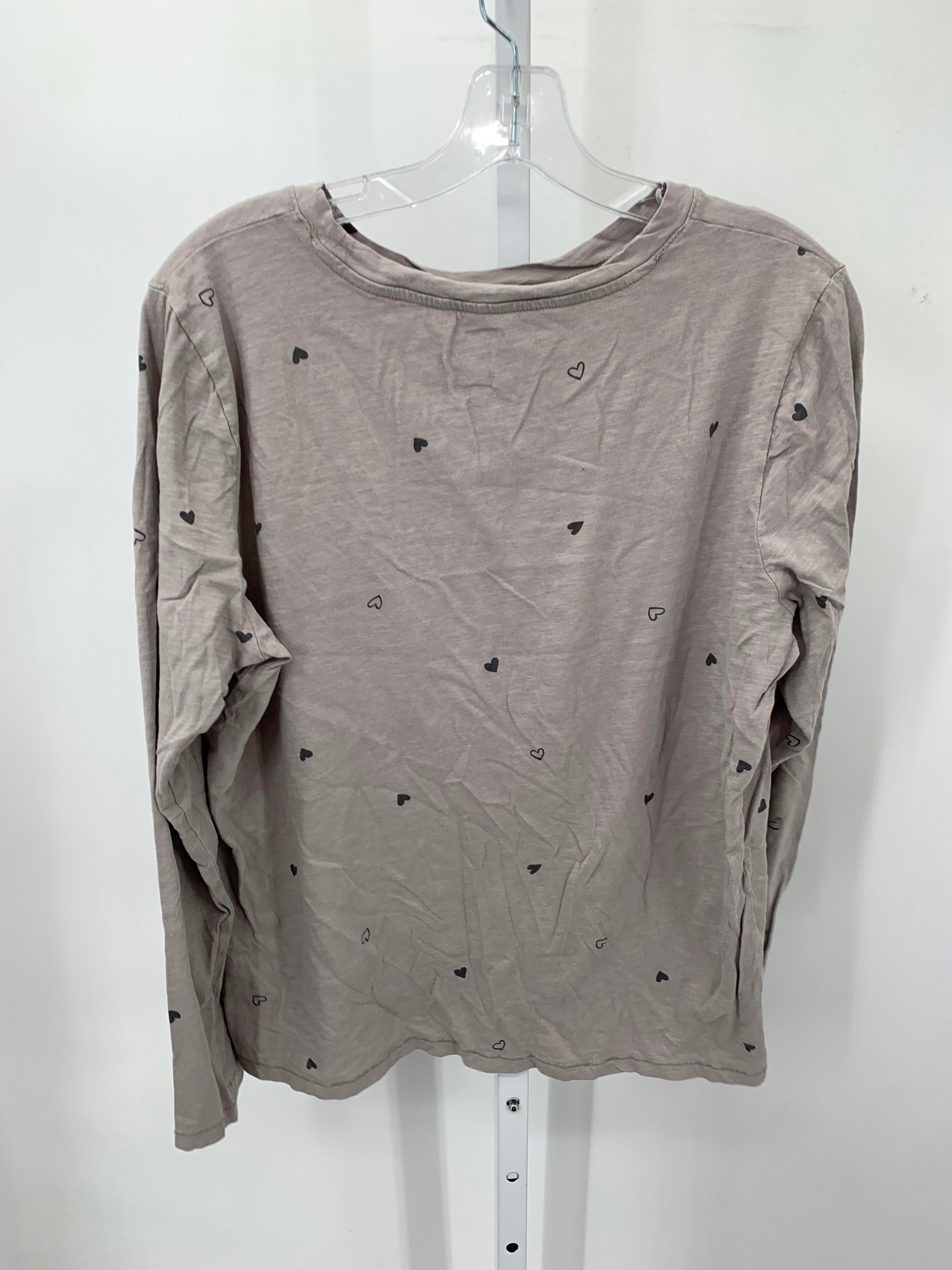 Sonoma Size Large Misses Long Sleeve Shirt