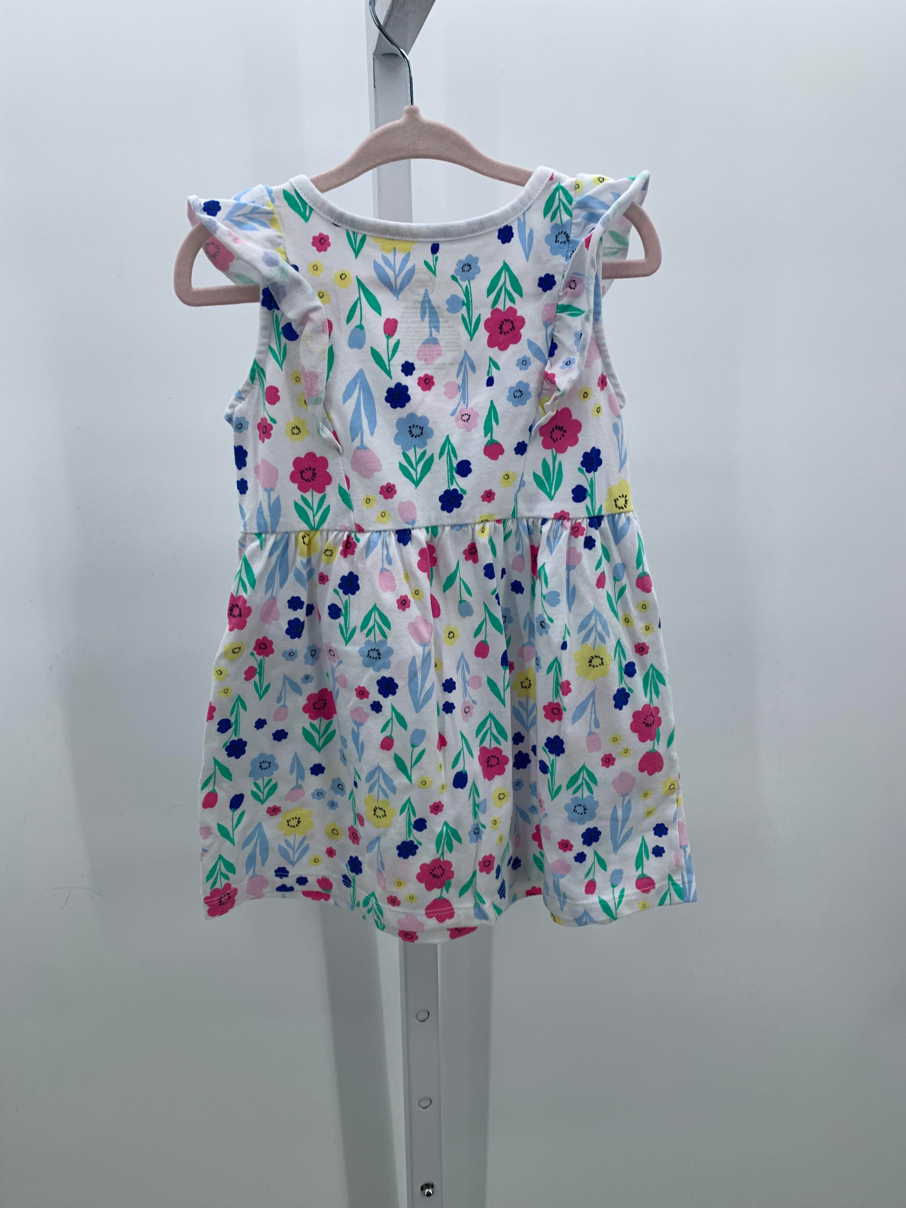 Wonder Nation Size 2T Girls Short Sleeve Dress