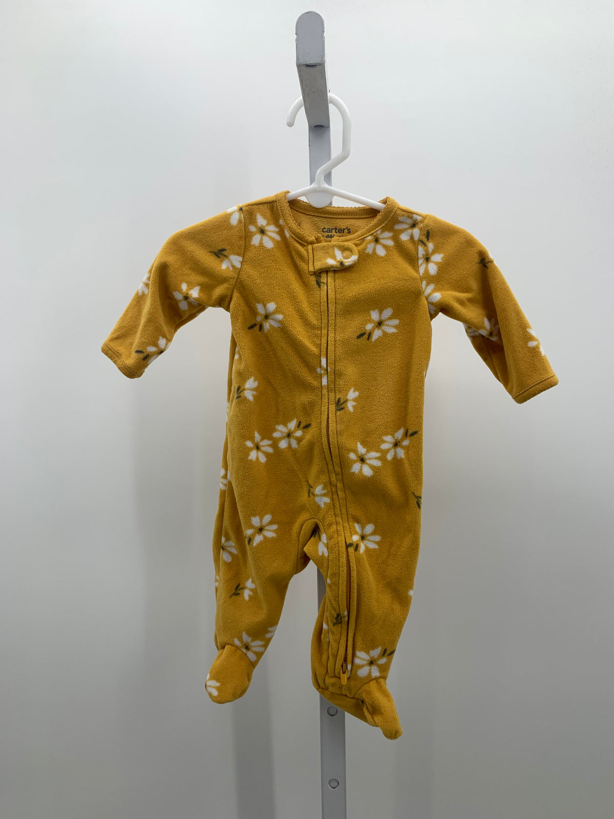 Carters Size 0-3 months Girls Long Slv. Romper
