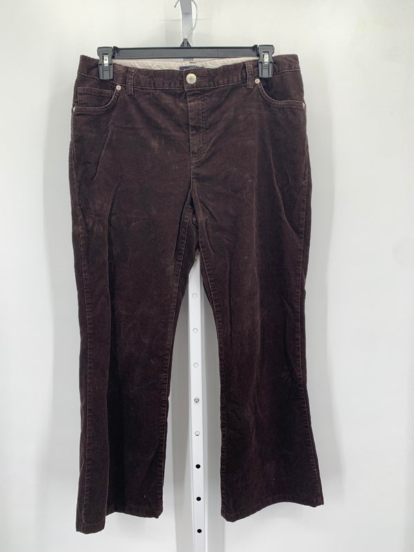 Lands End Size 14 Misses Corduroy Pants