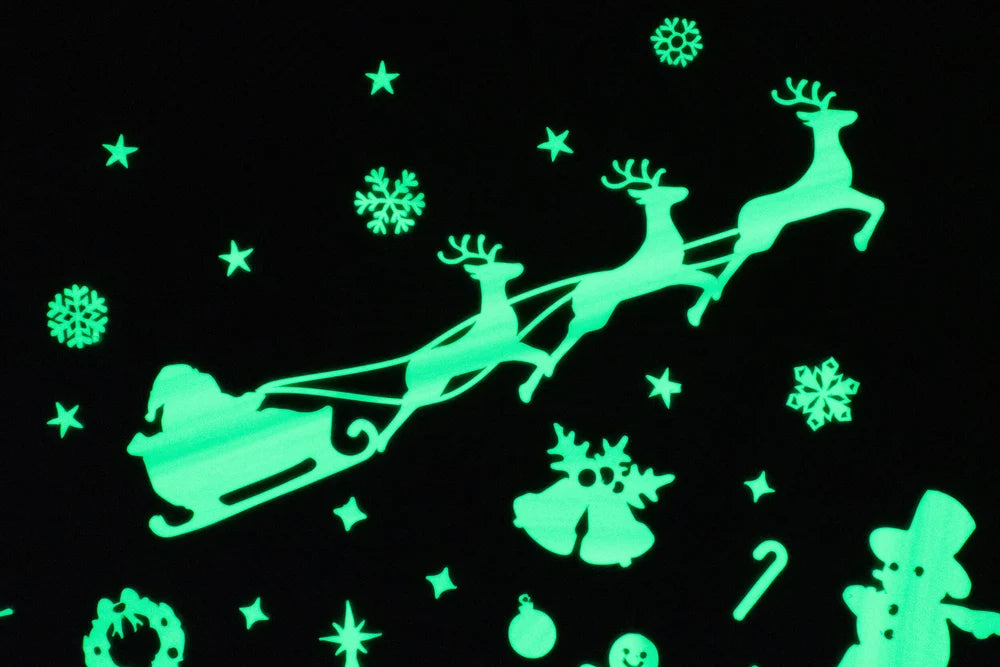New GloPlay Merry Christmas Stickers