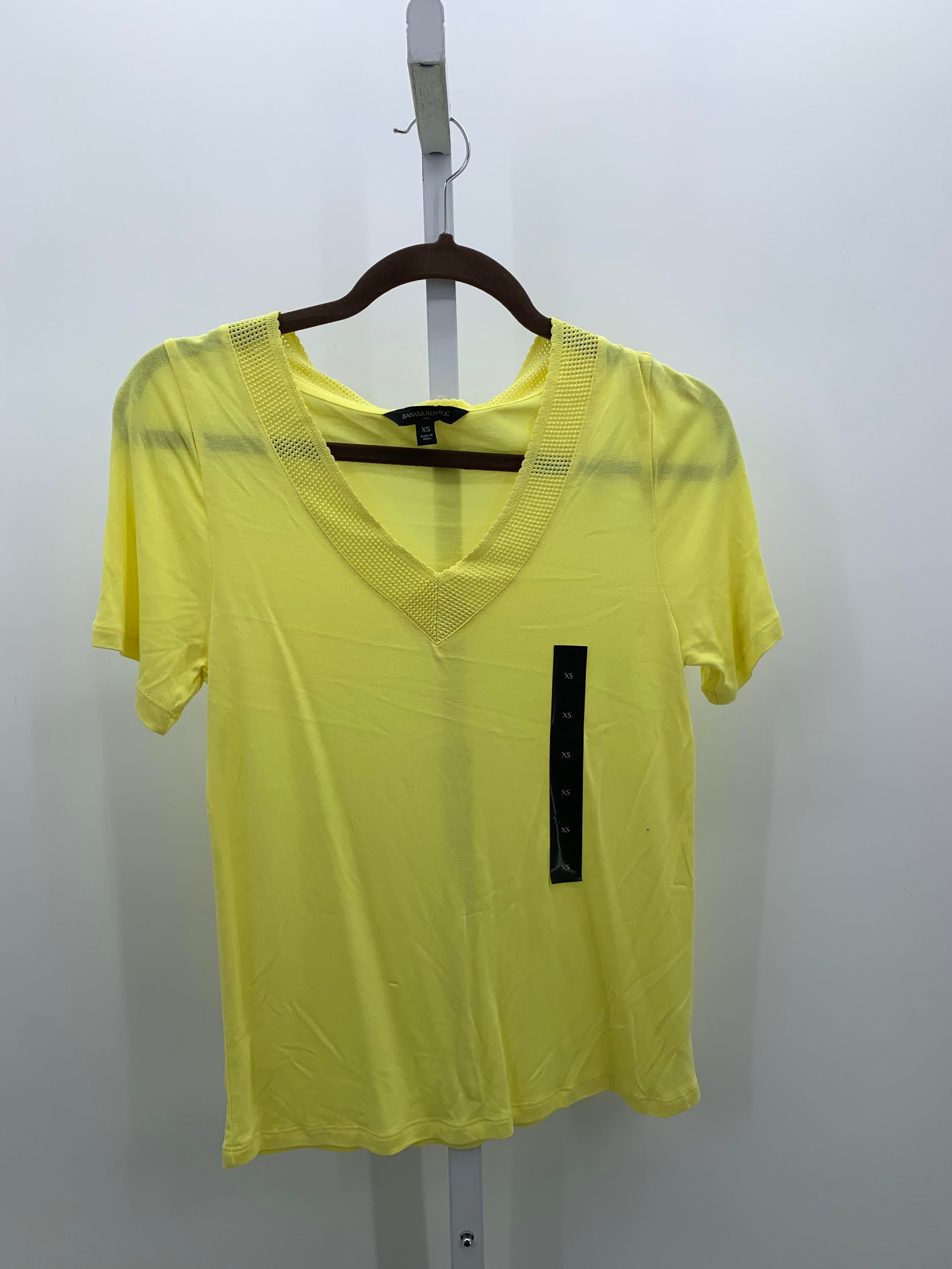Banana Republic Size X Small Misses Short Sleeve Shirt