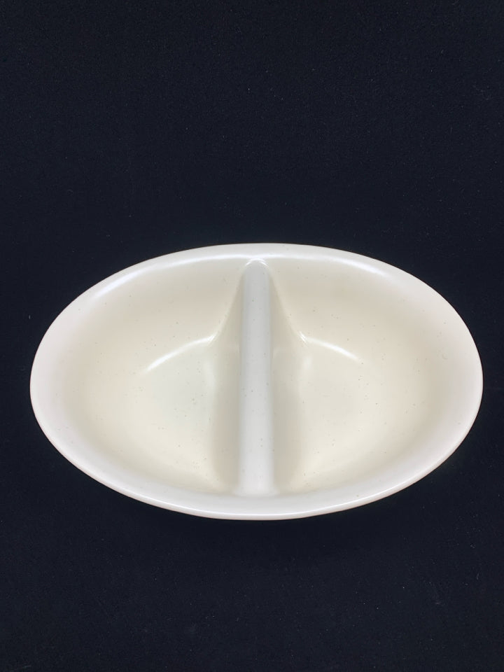 PFALTZGRAFF NATUREWOOD DIVIDED SERVING DISH.