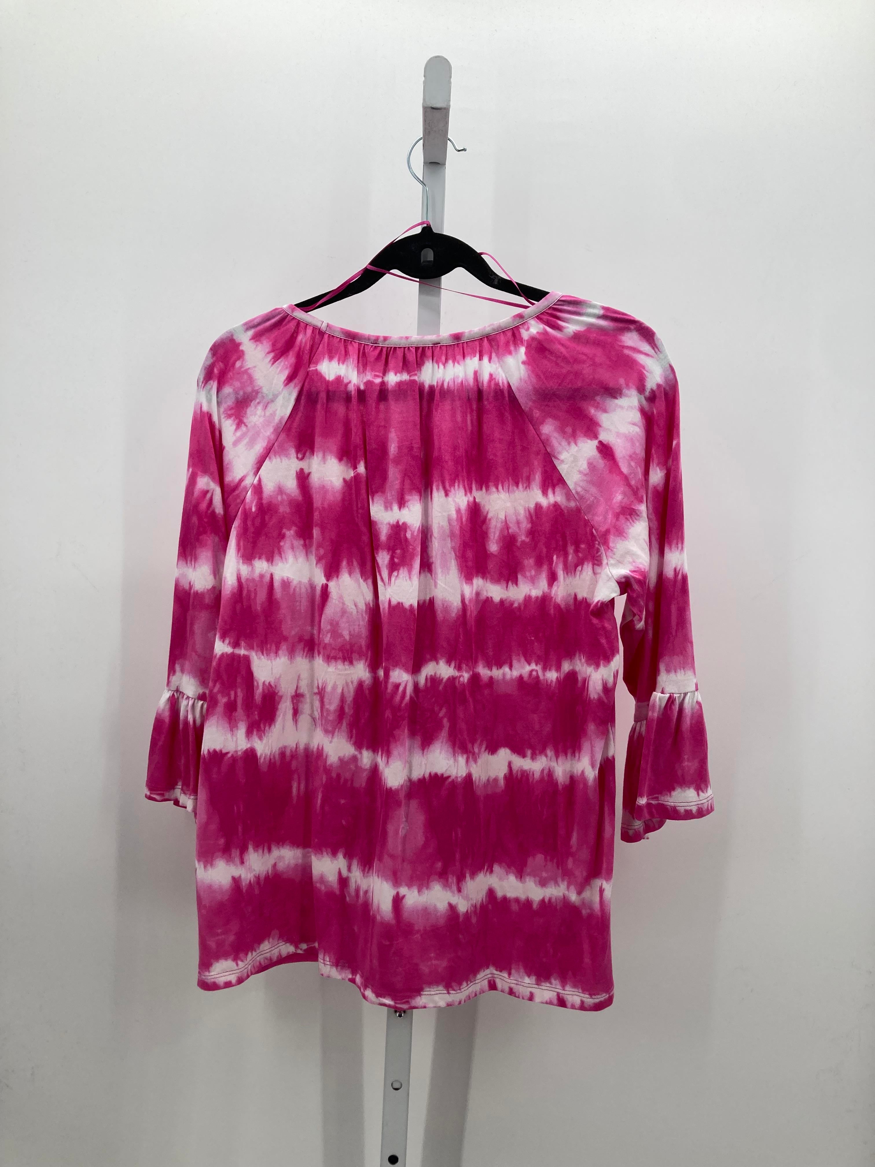 Michael Kors Size Medium Misses 3/4 Sleeve Shirt