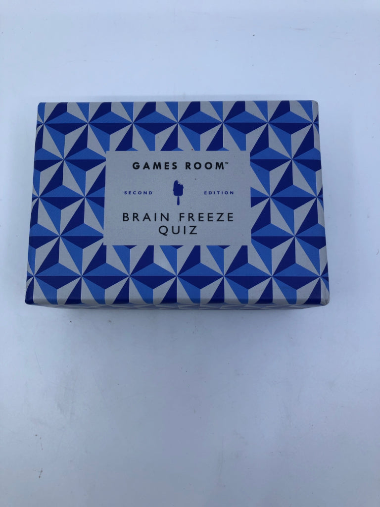 NIP BRAINFREEZ QUIZ.