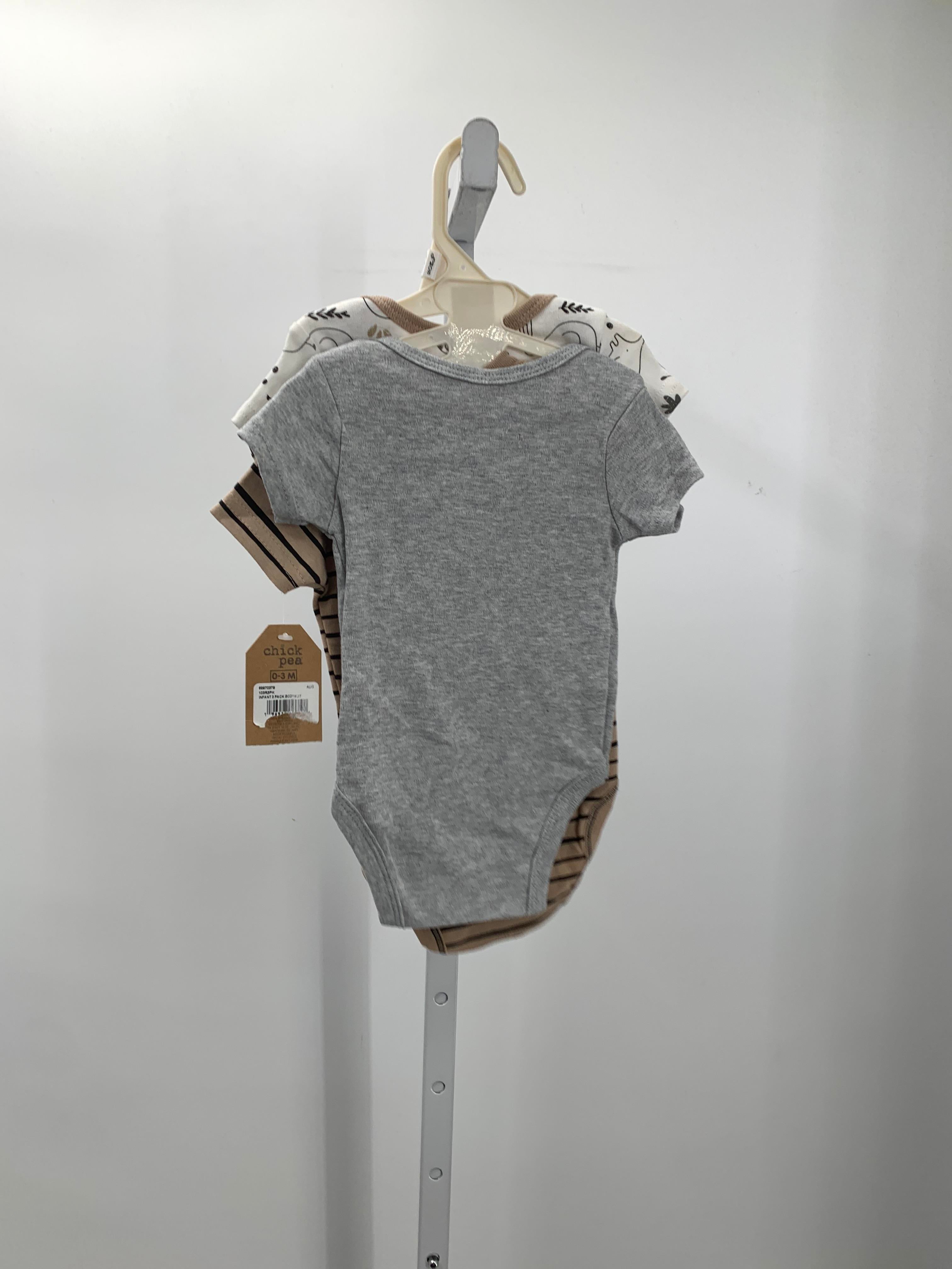 NEW THREE SHORT SLV BODY SUIT