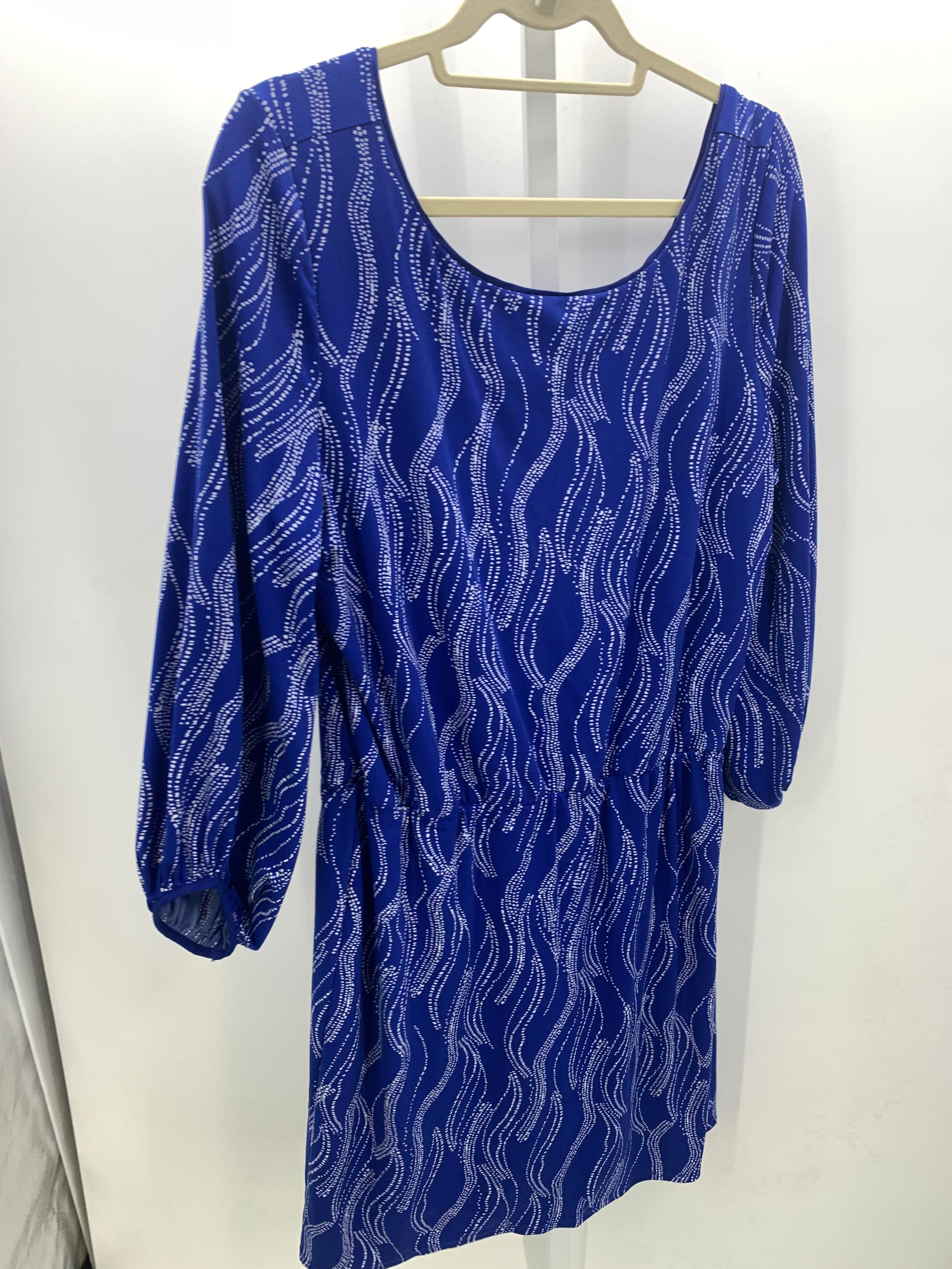 White House Black Size Extra Large Misses Long Sleeve Dress