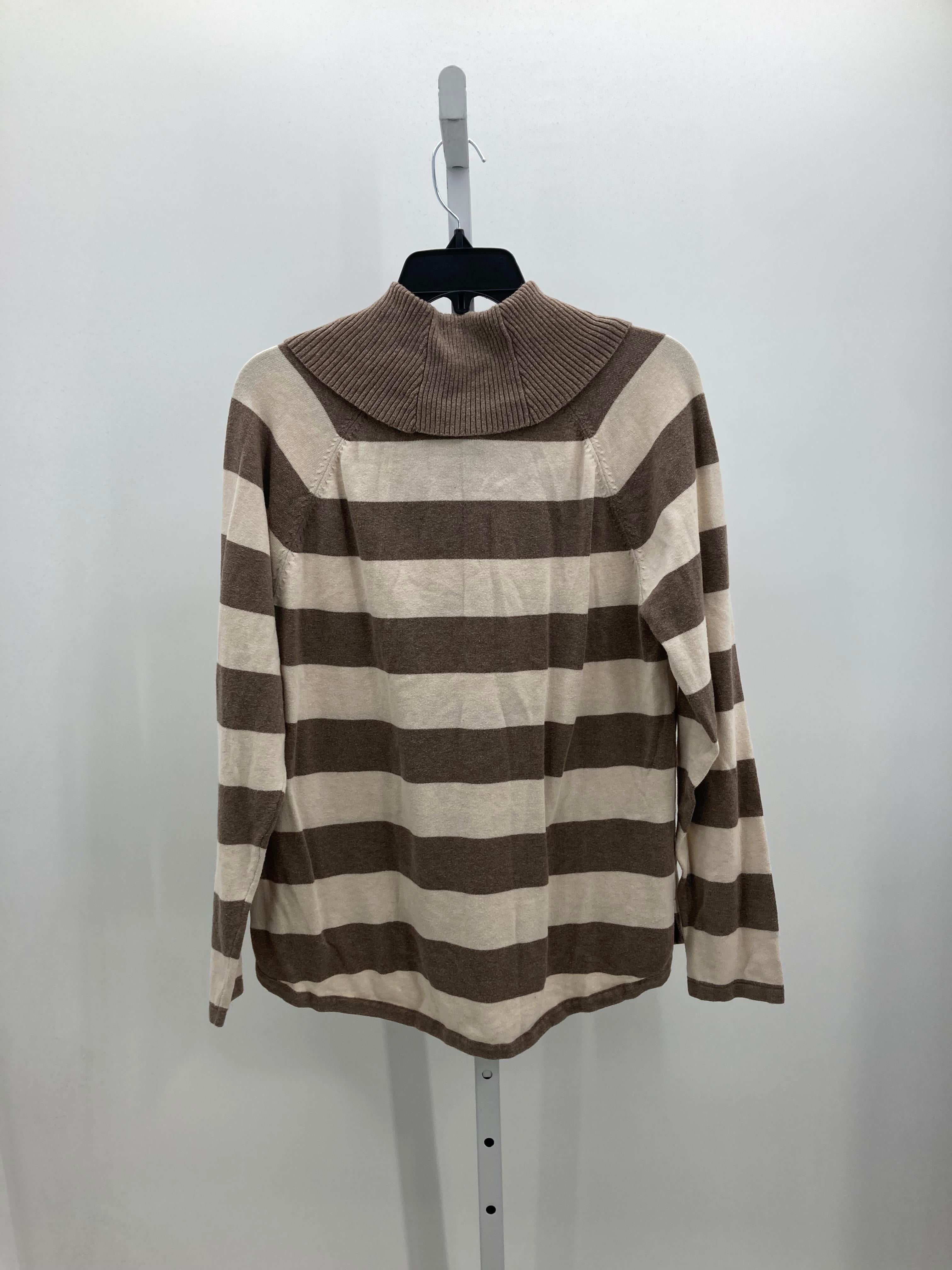Jeanne Pierre Size Large Misses Long Slv Sweater