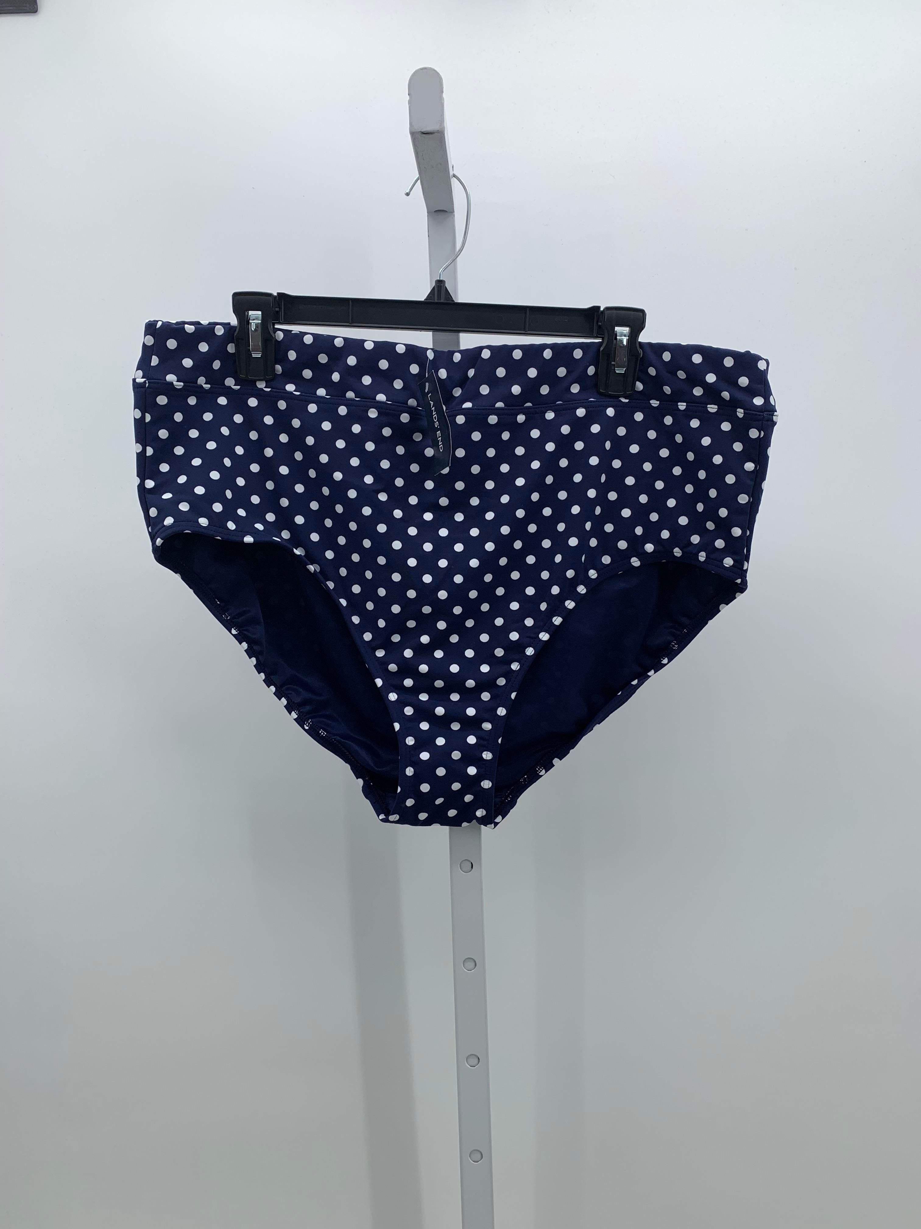 Lands End Size 18 Misses Swimwear