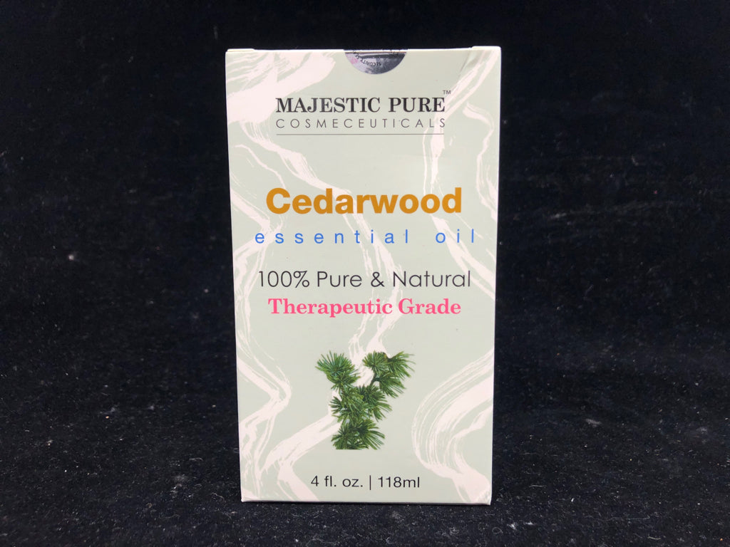 NIB CEDAR WOOD ESSENTIAL OILS.