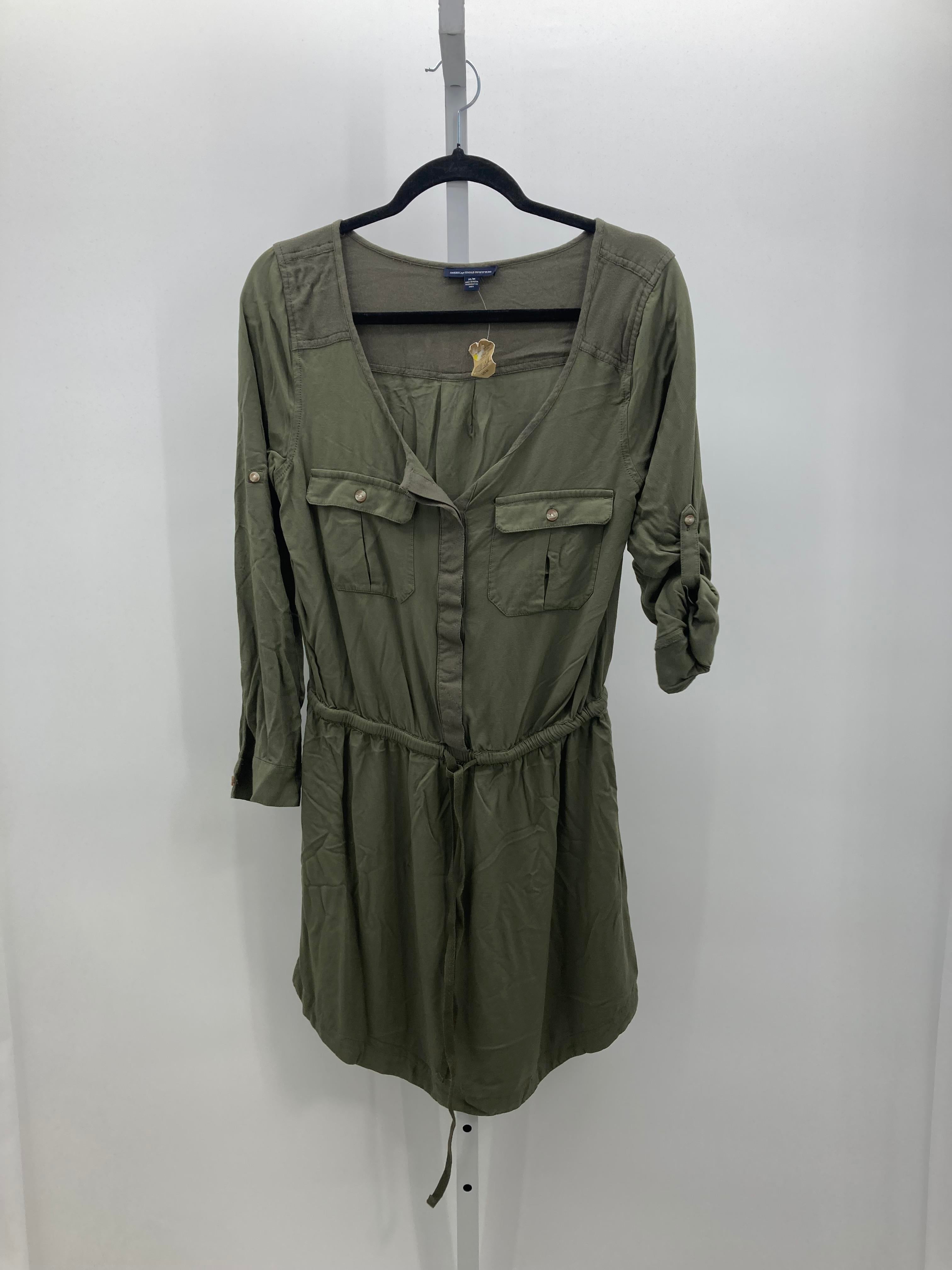 American Eagle Size Medium Juniors Long Sleeve Dress