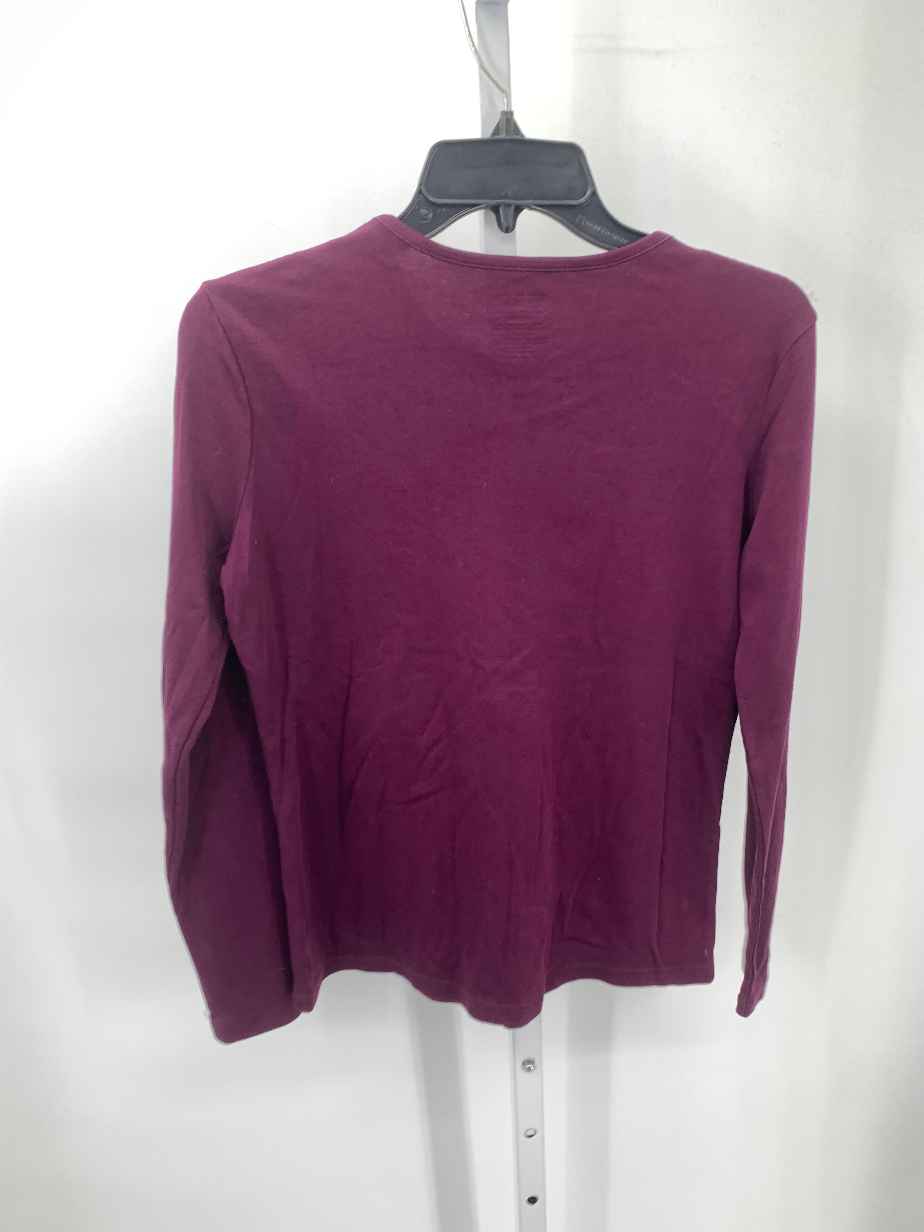 LL Bean Size Small Misses Long Sleeve Shirt