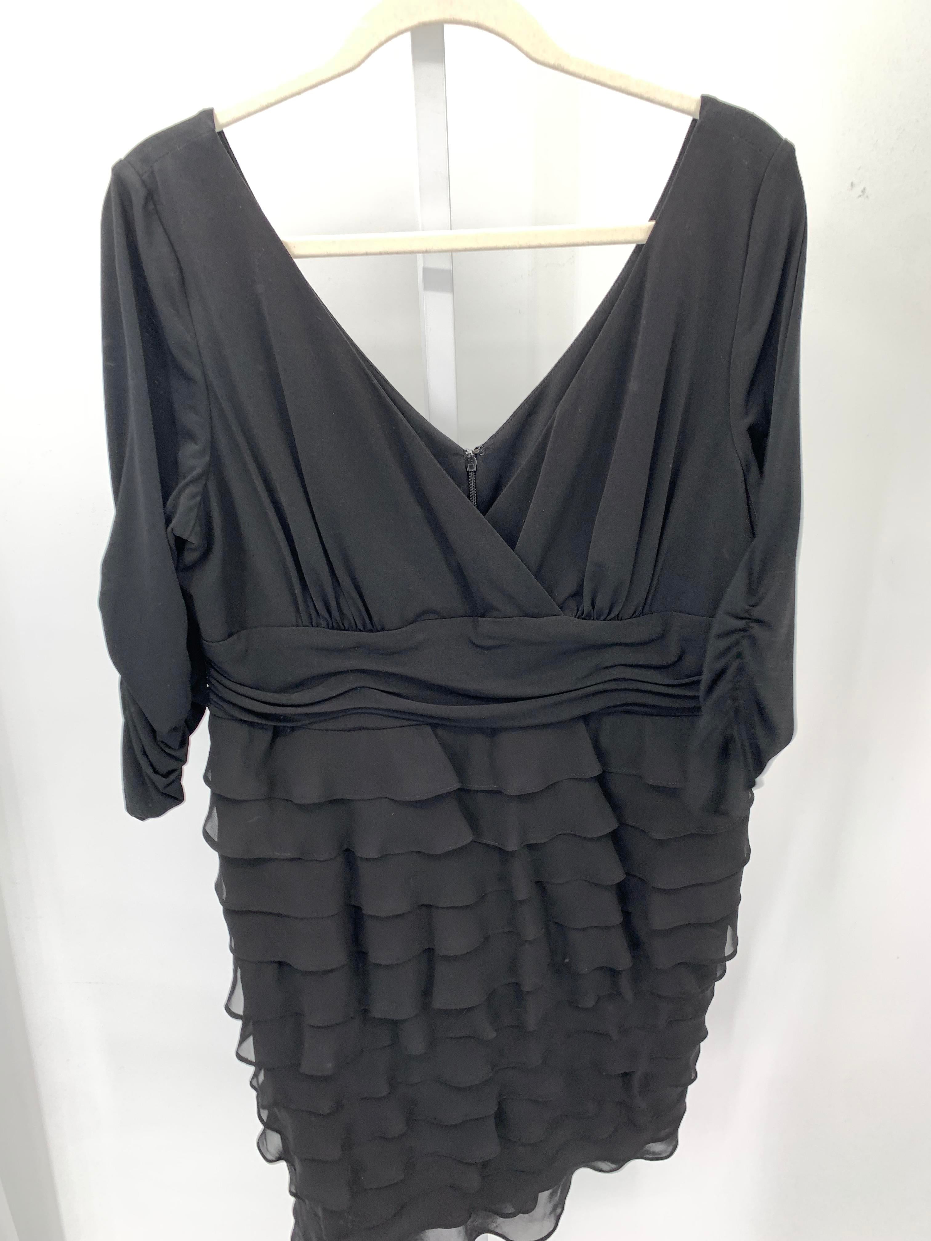 S.L. Fashions Size 16 Misses 3/4 Sleeve Dress