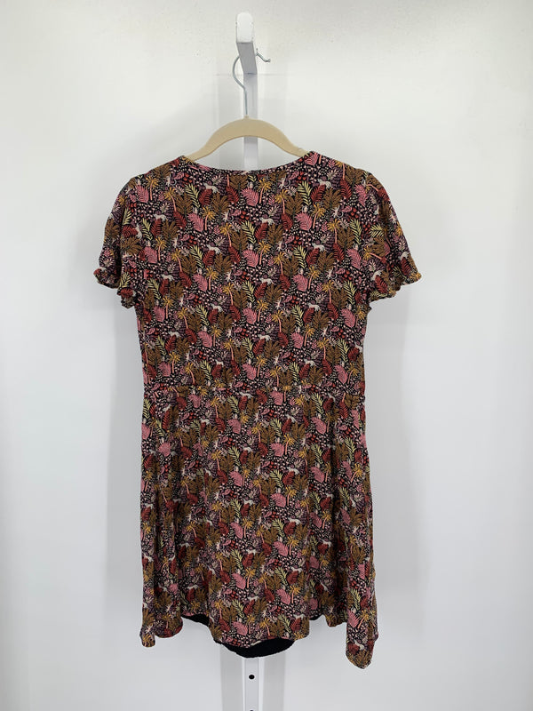 Loft Size X Small Misses Short Sleeve Dress