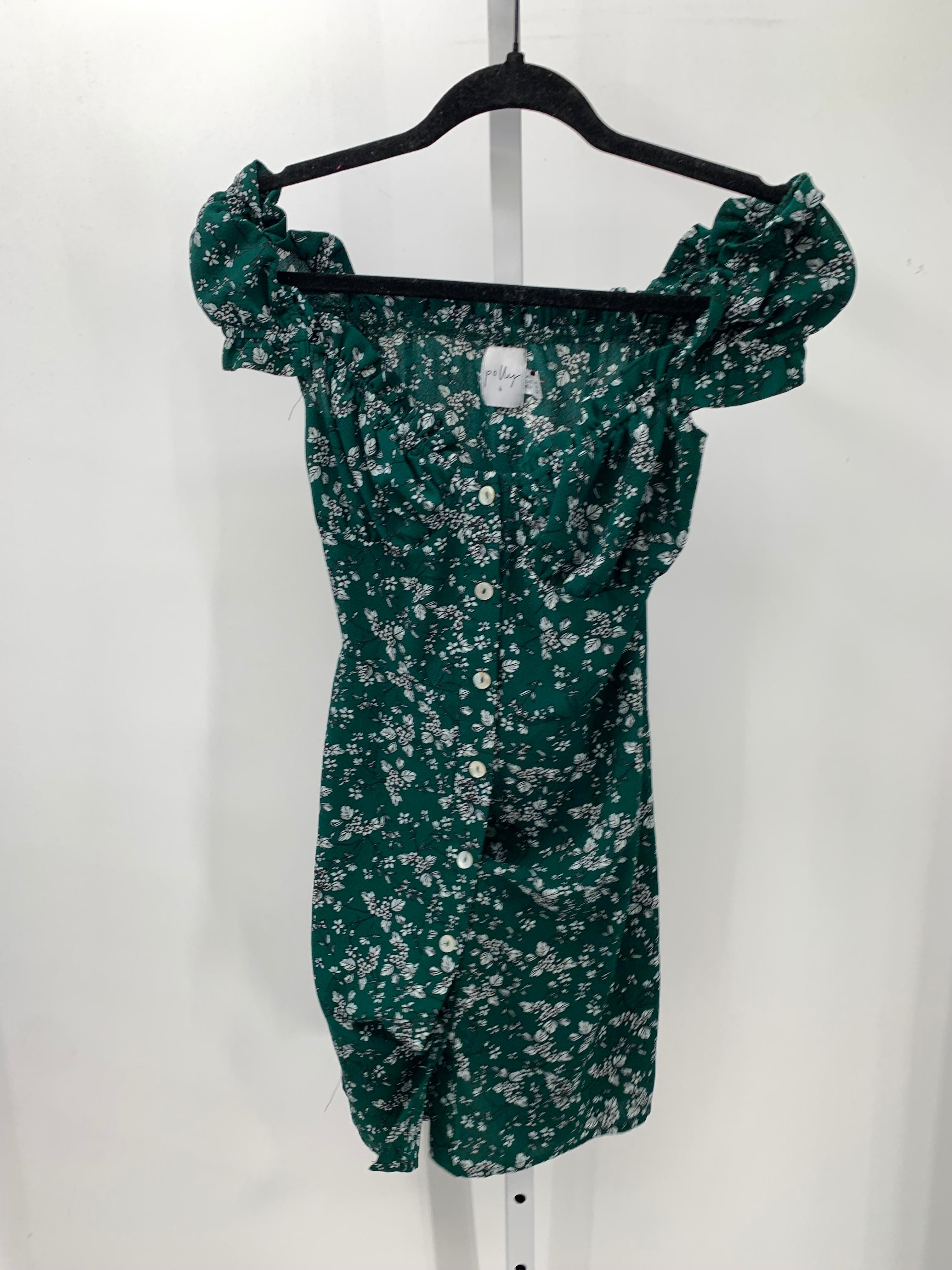 Size 0 Juniors Short Sleeve Dress