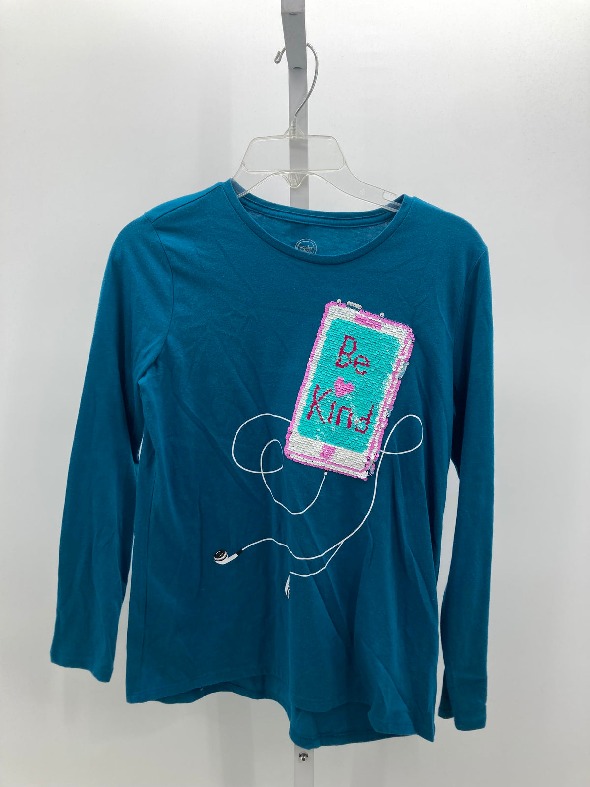 Wonder Nation Size 18 Boys Long Sleeve Shirt