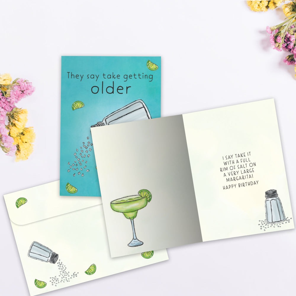 Salt and Lime, Birthday Card