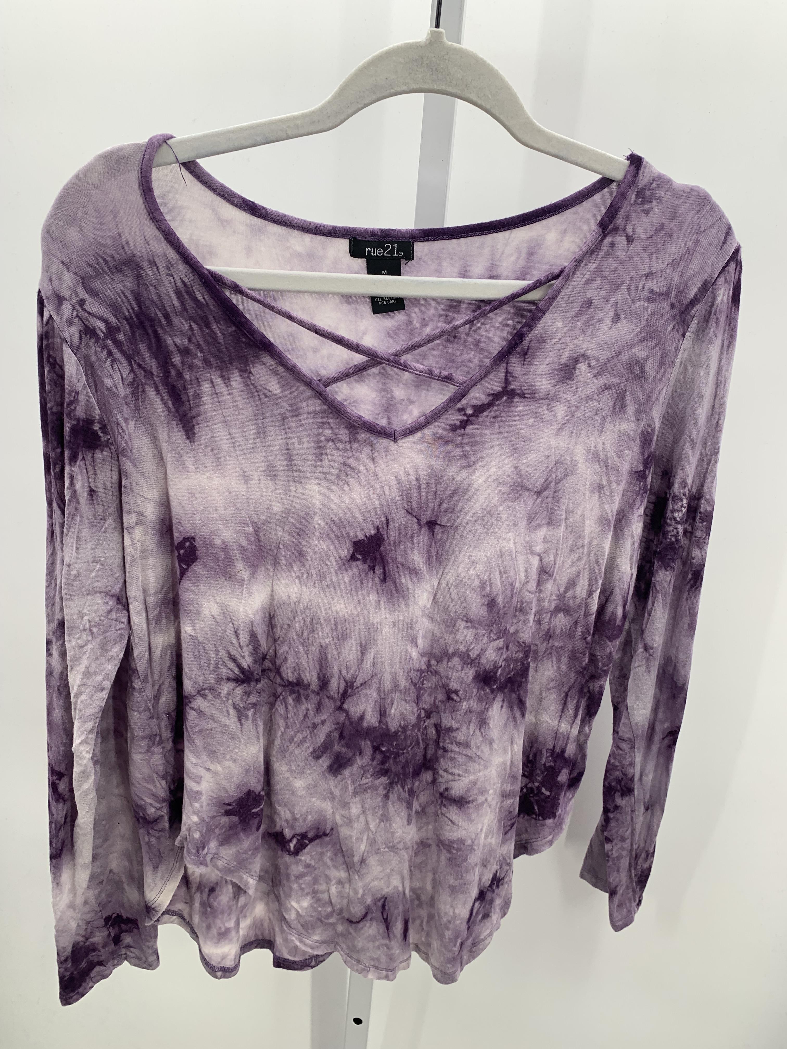rue21 Size Medium Juniors Long Sleeve Shirt