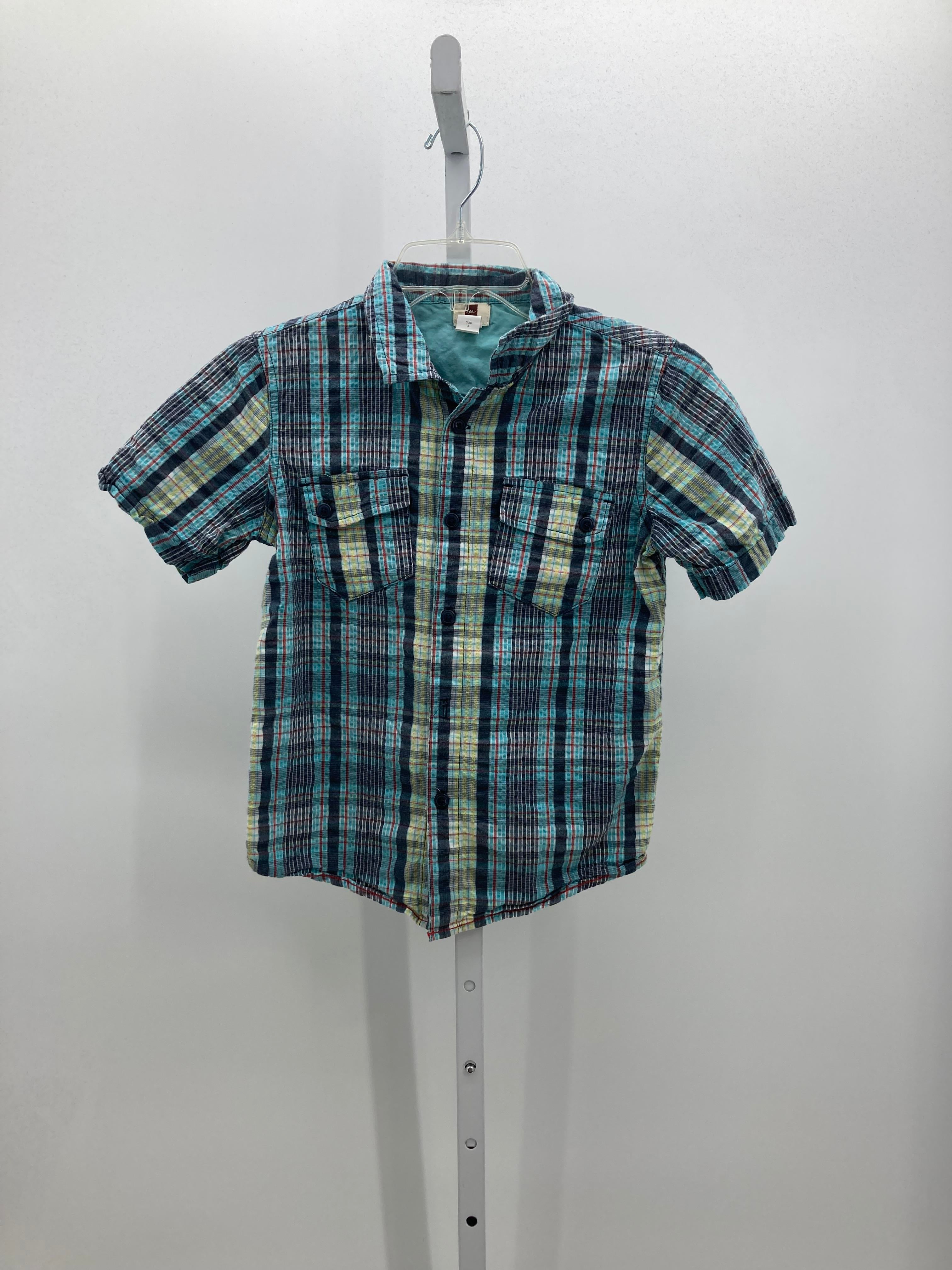 PLAID BTN DOWN