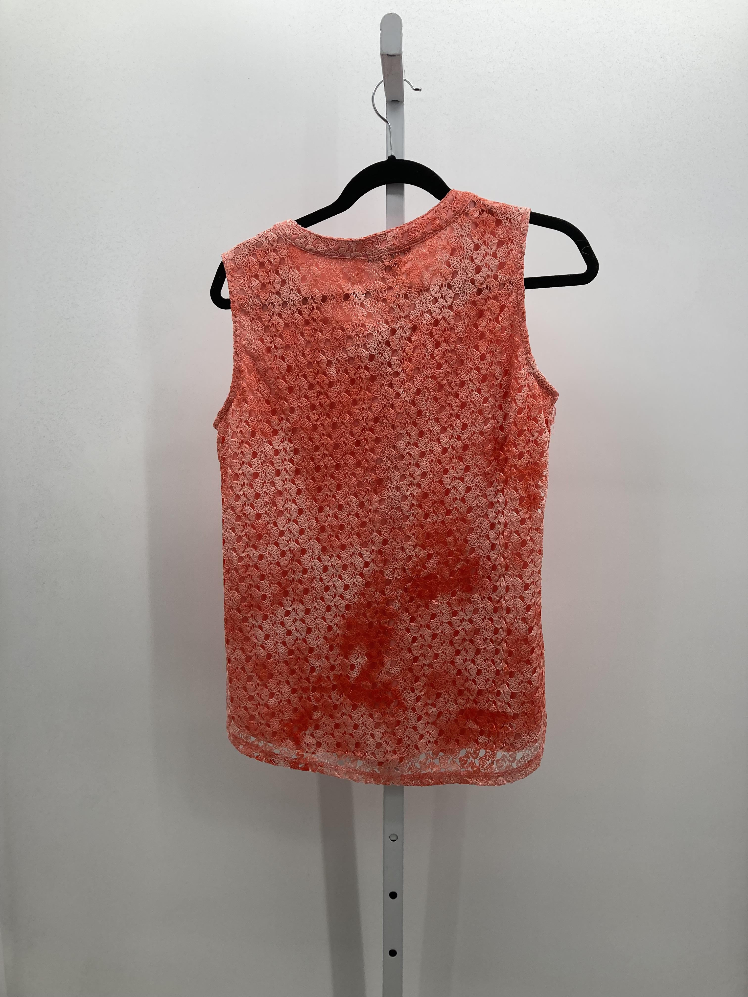 Roz & Ali Size Large Petite Petite Sleeveless Shirt
